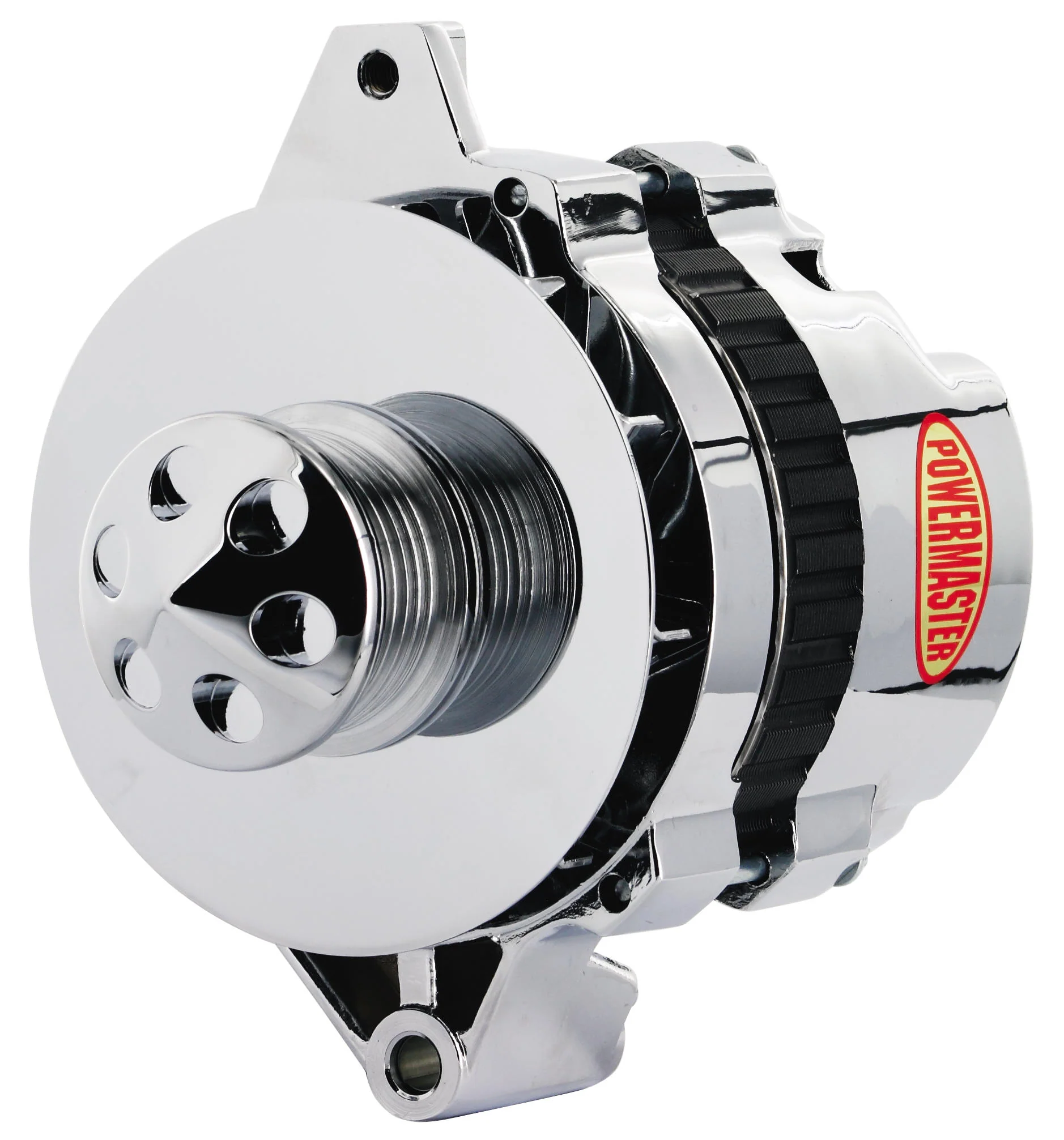 Powermaster 17802-362 GM CS130 Style Alternator 105 Amp Chrome