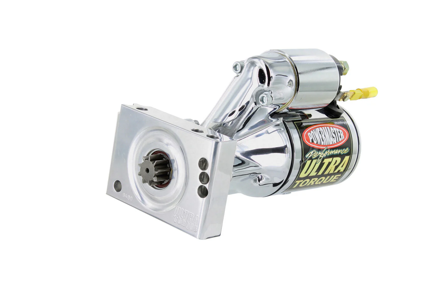 Powermaster 19400 Ultra Torque Starter Mini Chrome Chevy 153/168 Tooth