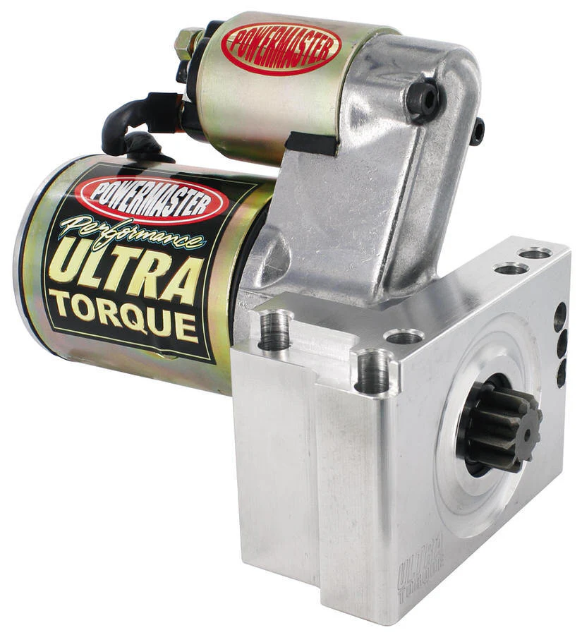 Powermaster 19426 Ultra Torque Starter Mini Chrome Chevy 168 Tooth