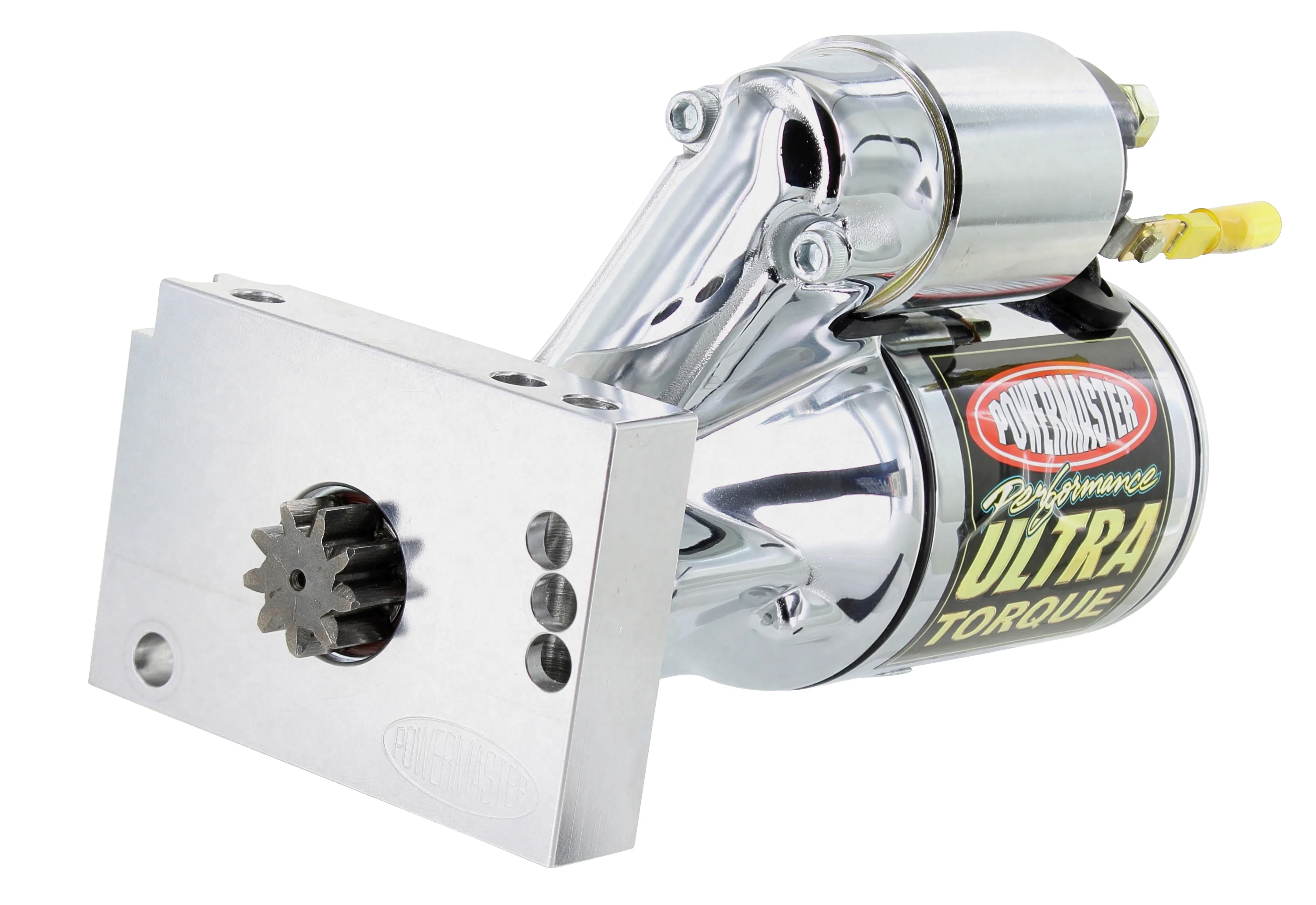 Powermaster 19439 Ultra Torque Starter Mini Chrome Chevy 139 Tooth