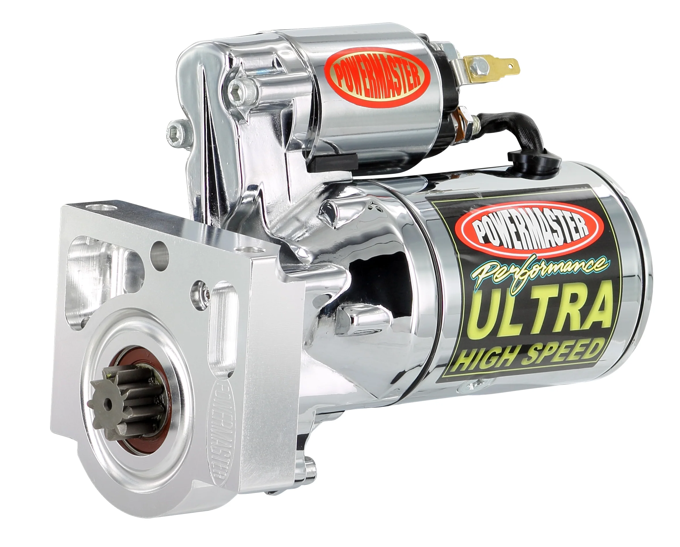 Powermaster 19451 Ultra High Speed Starter Mini Pontiac/Oldsmobile 166T Chrome