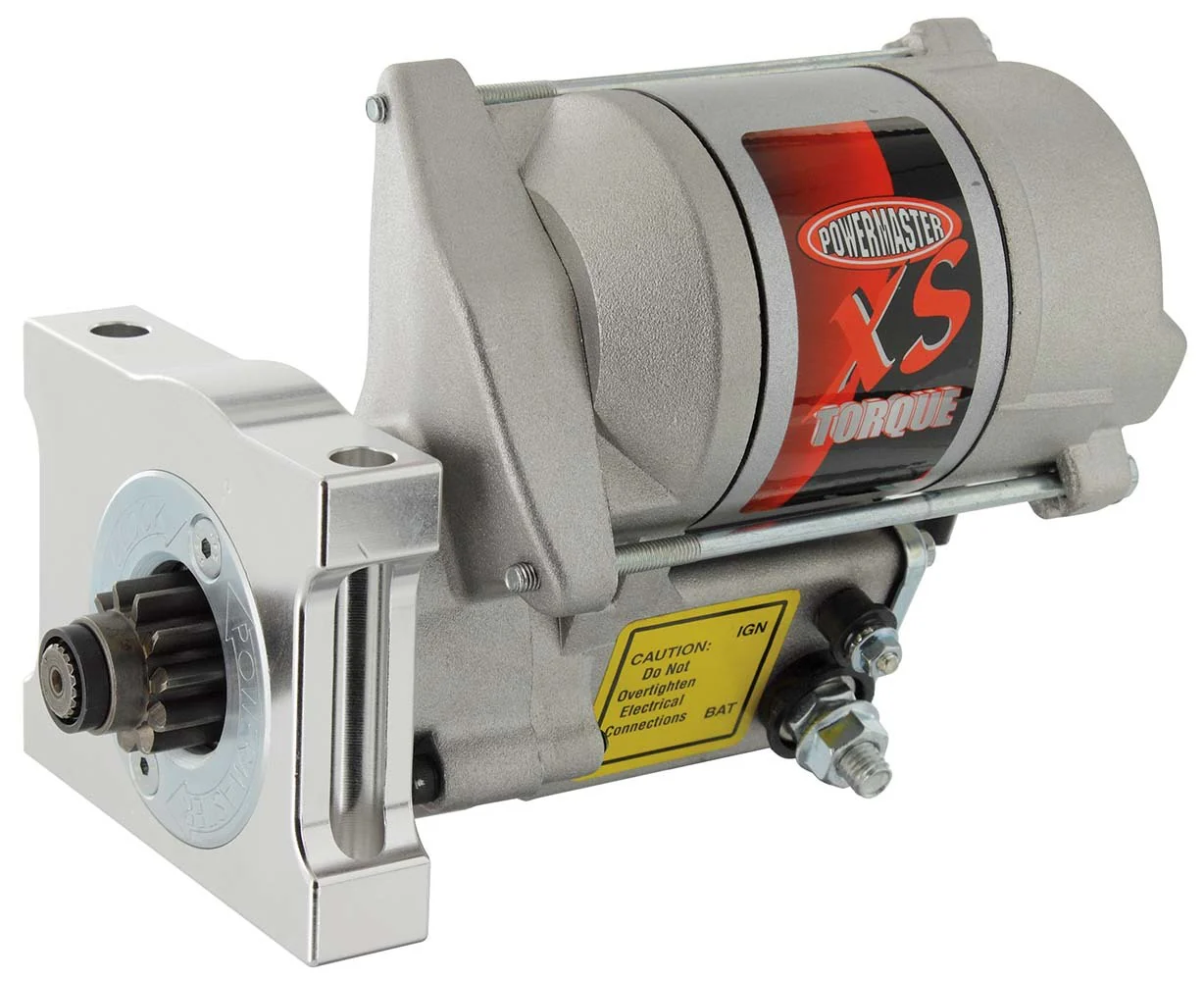 Powermaster 19511 XS Torque Starter Mini Chrome Buick/Cadillac 166 Tooth