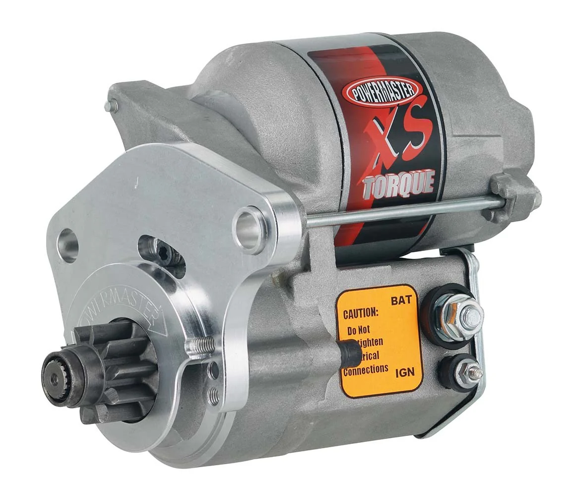 Powermaster 19513 XS Torque Starter Mini Chrome Mopar V8