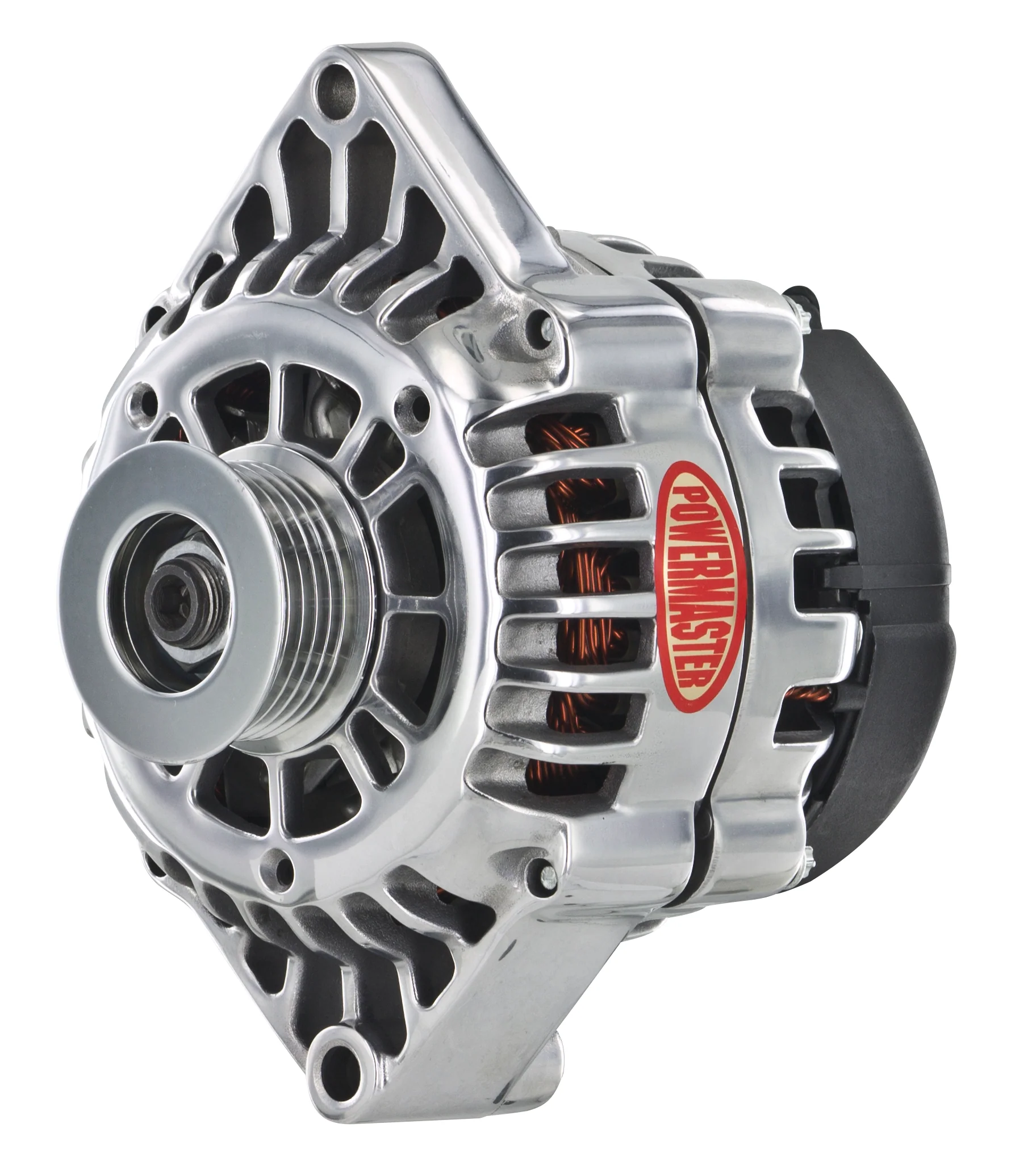 Powermaster 28207 GM CS130D Style Alternator 120 Amp Polished