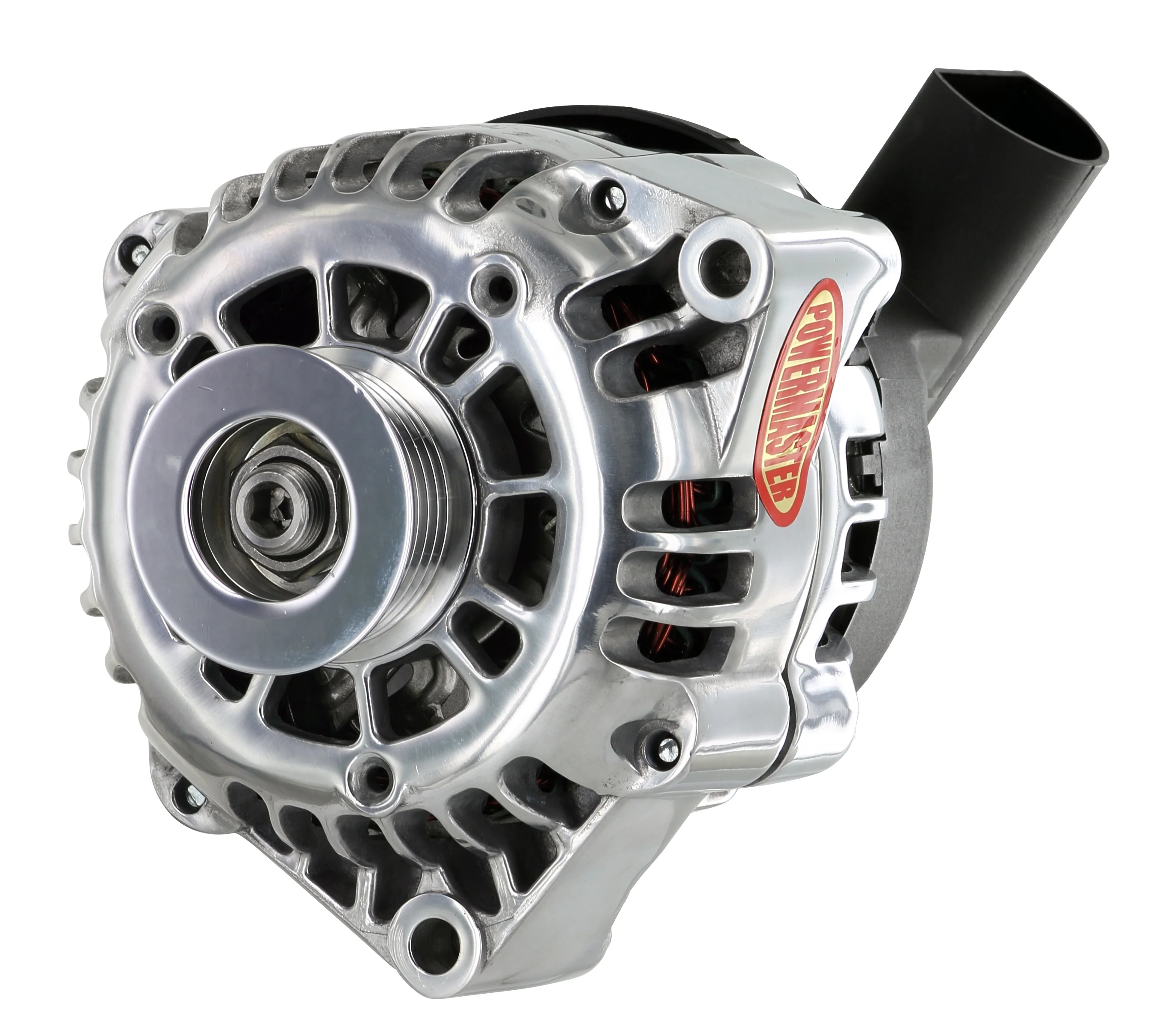 Powermaster 28242 GM CS130D Style Alternator 120 Amp Polished