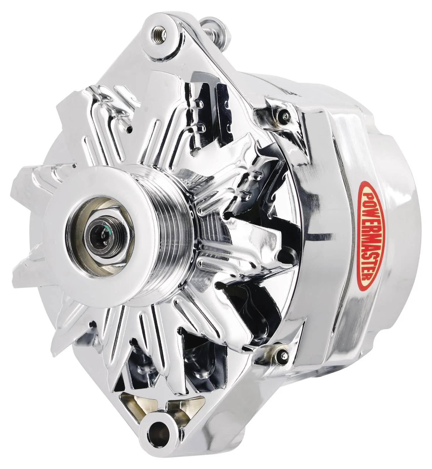 Powermaster 37293-114 Jeep Upgrade Alternator 150 Amp Chrome