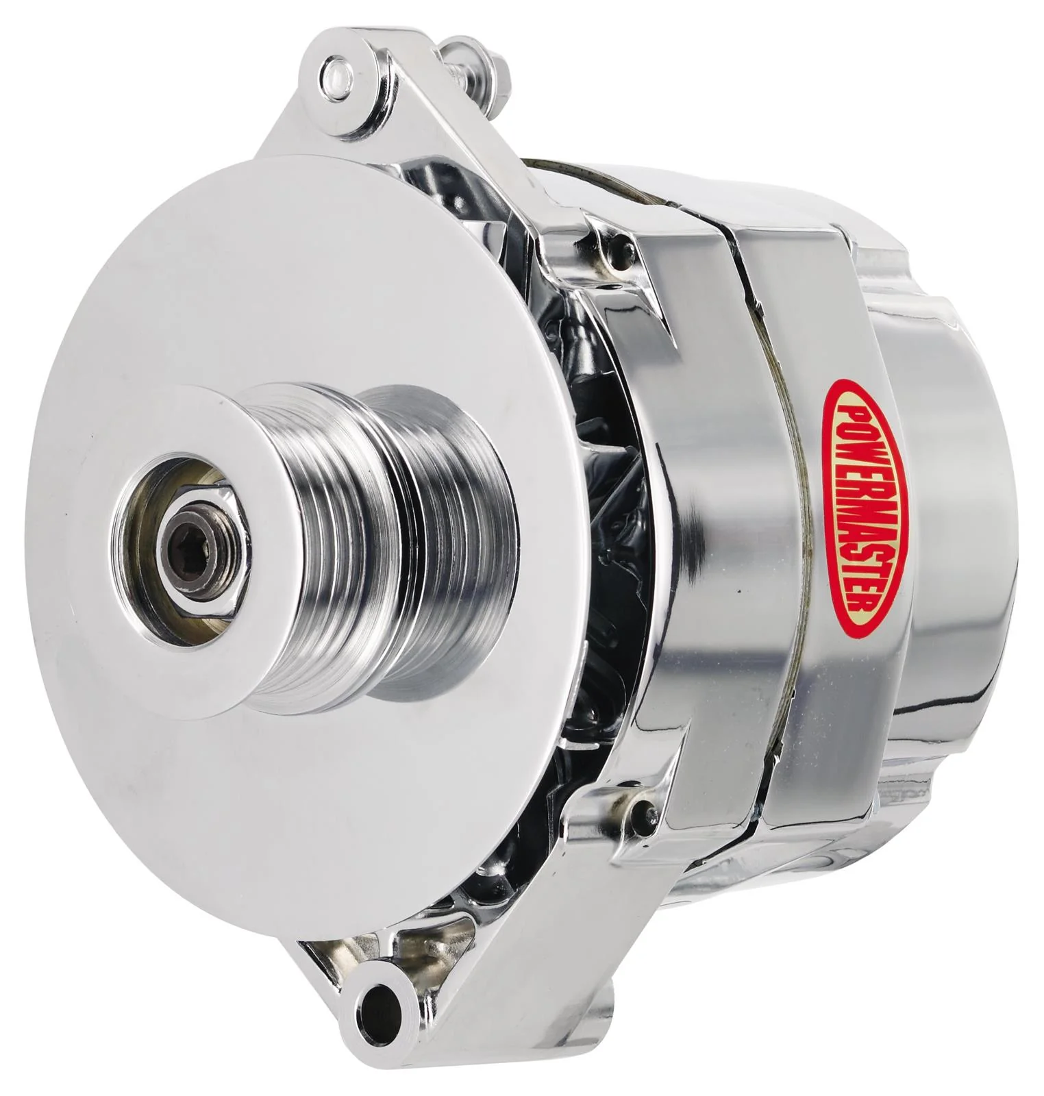 Powermaster 37293-364 Jeep Upgrade Alternator 150 Amp Chrome