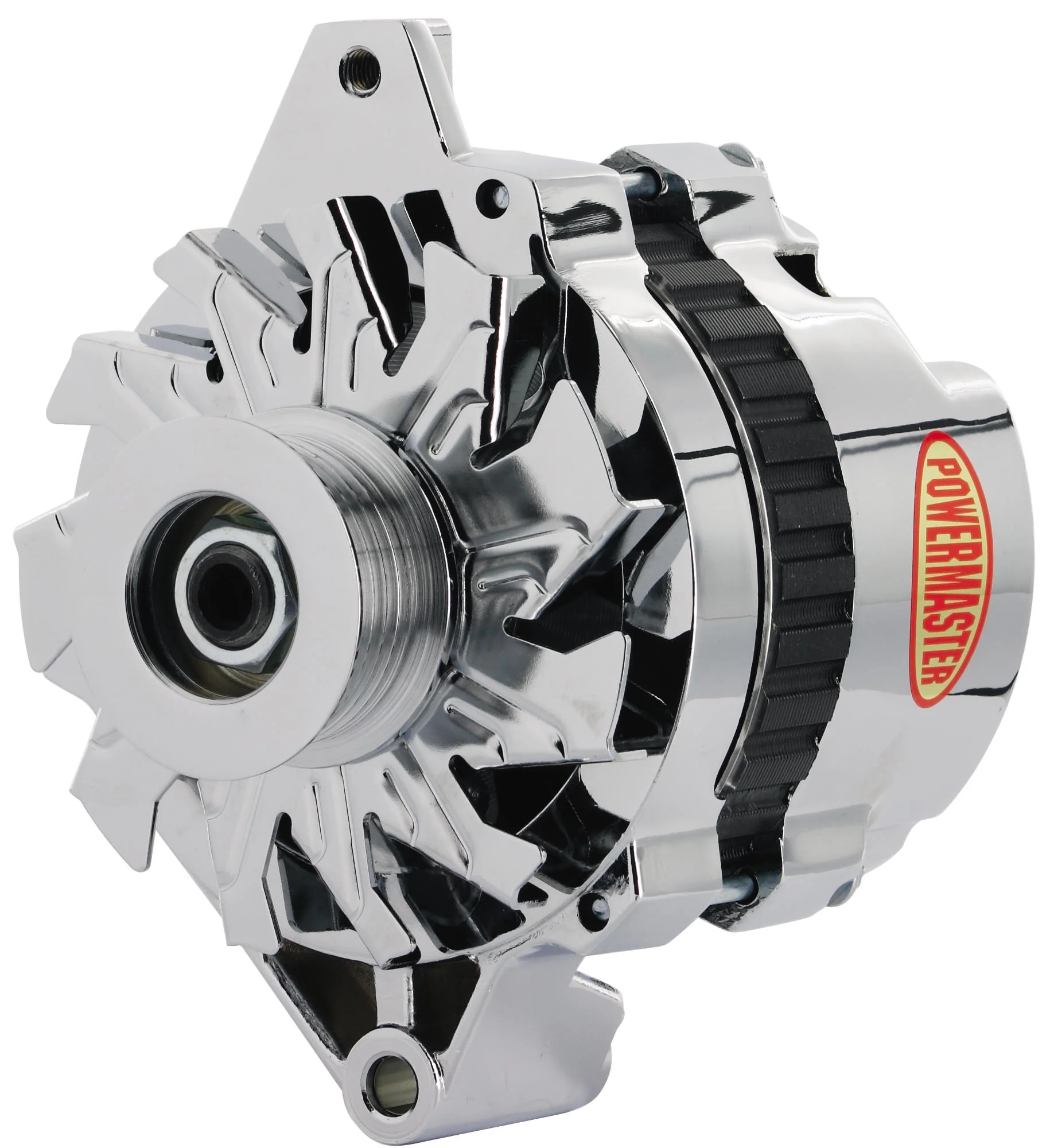 Powermaster 37402 GM CS130 Style Alternator 140 Amp Chrome