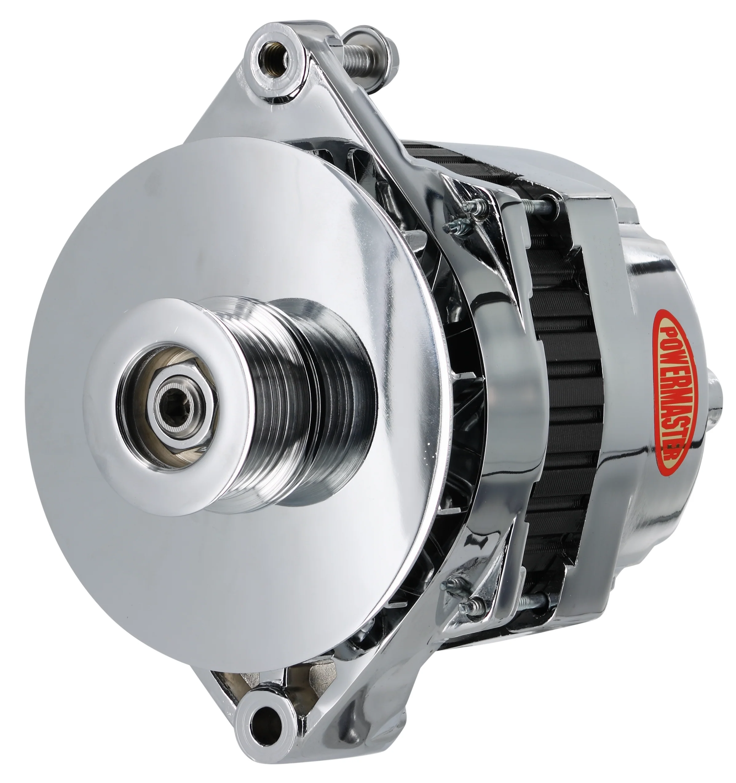Powermaster 37864 GM CS144 Style Alternator 200 Amp Corvette/Grand National/F-Bird/Trans Am Chrome