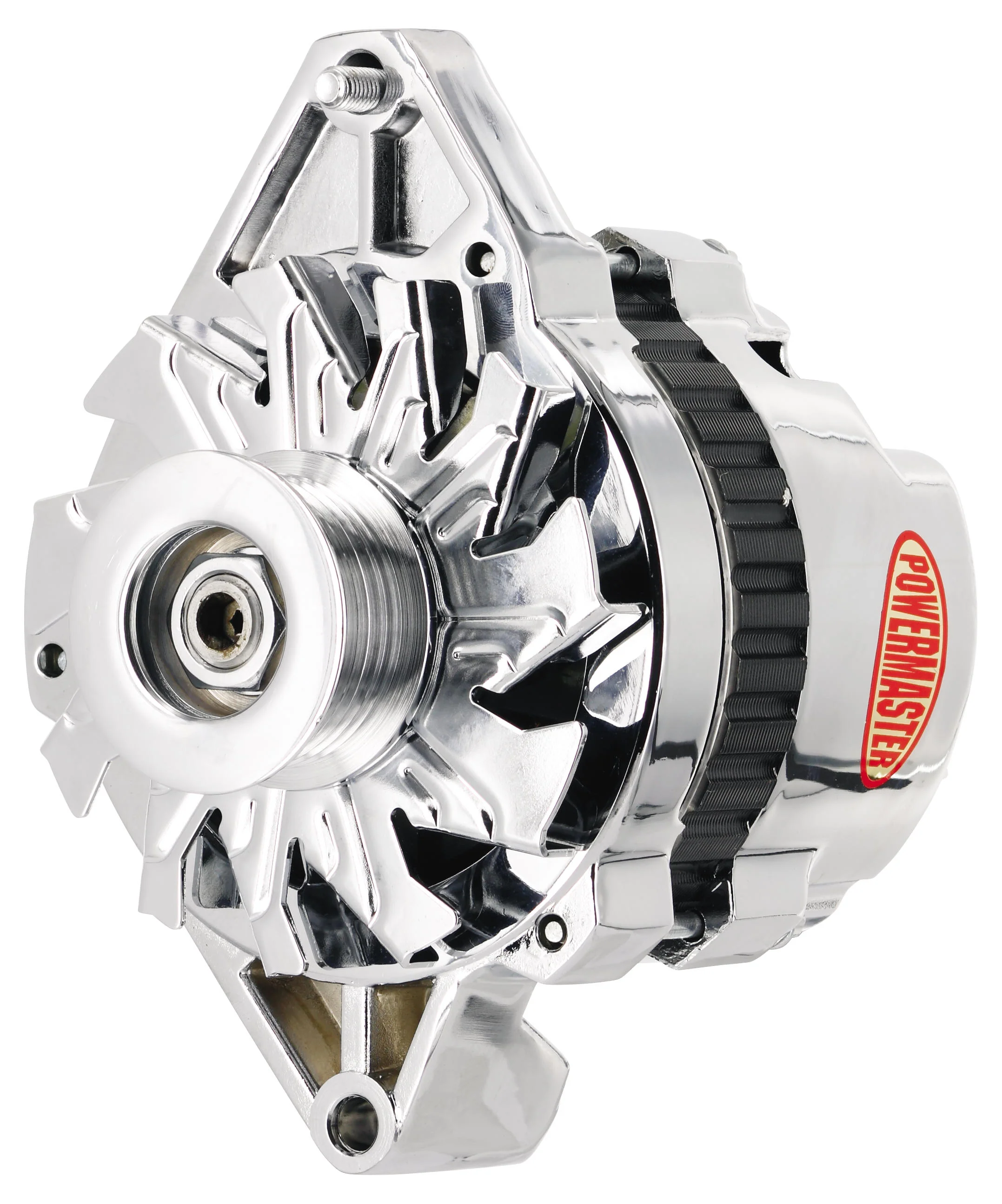 Powermaster 37914 GM CS130 Style Alternator 140 Amp Chrome