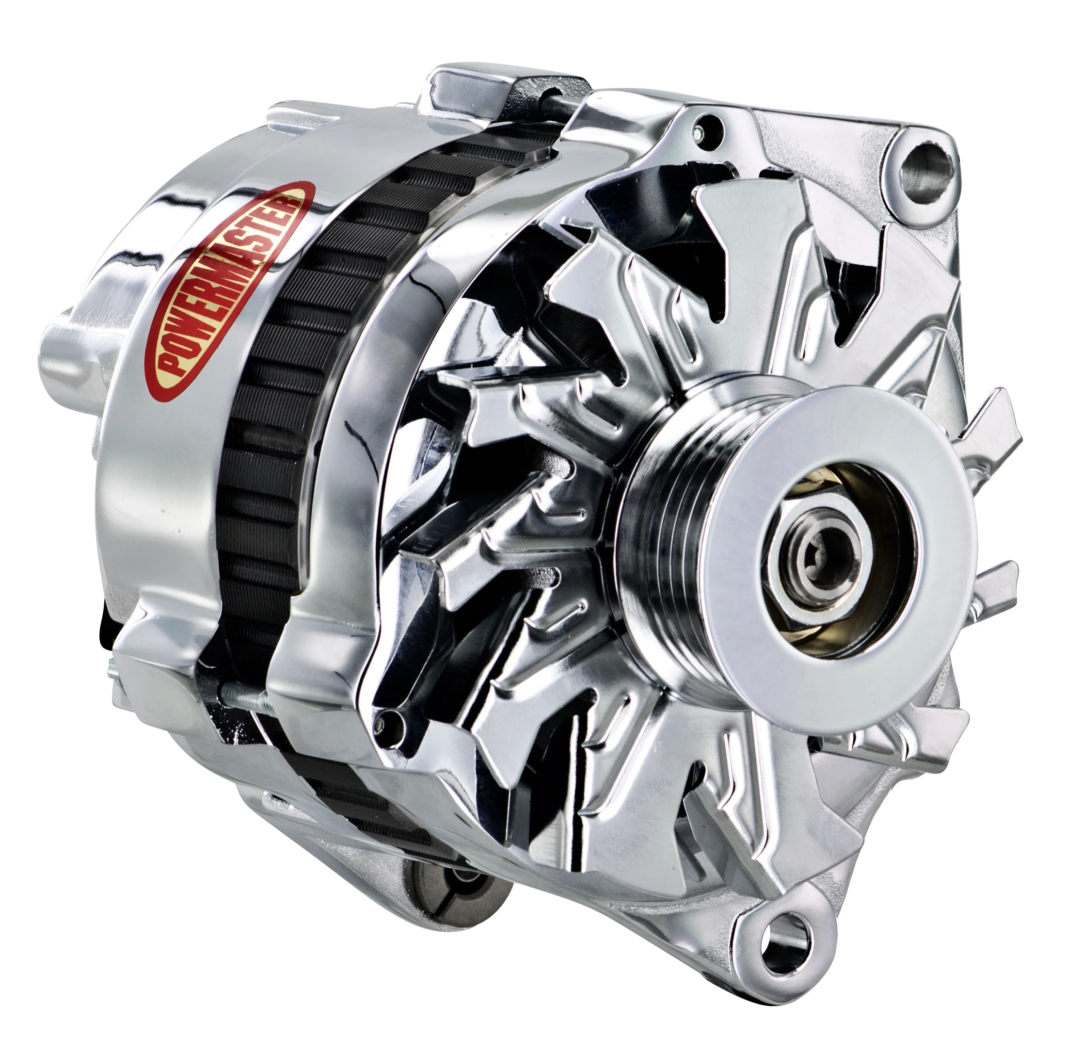 Powermaster 38114 GM CS130 Style Alternator 140 Amp Chrome