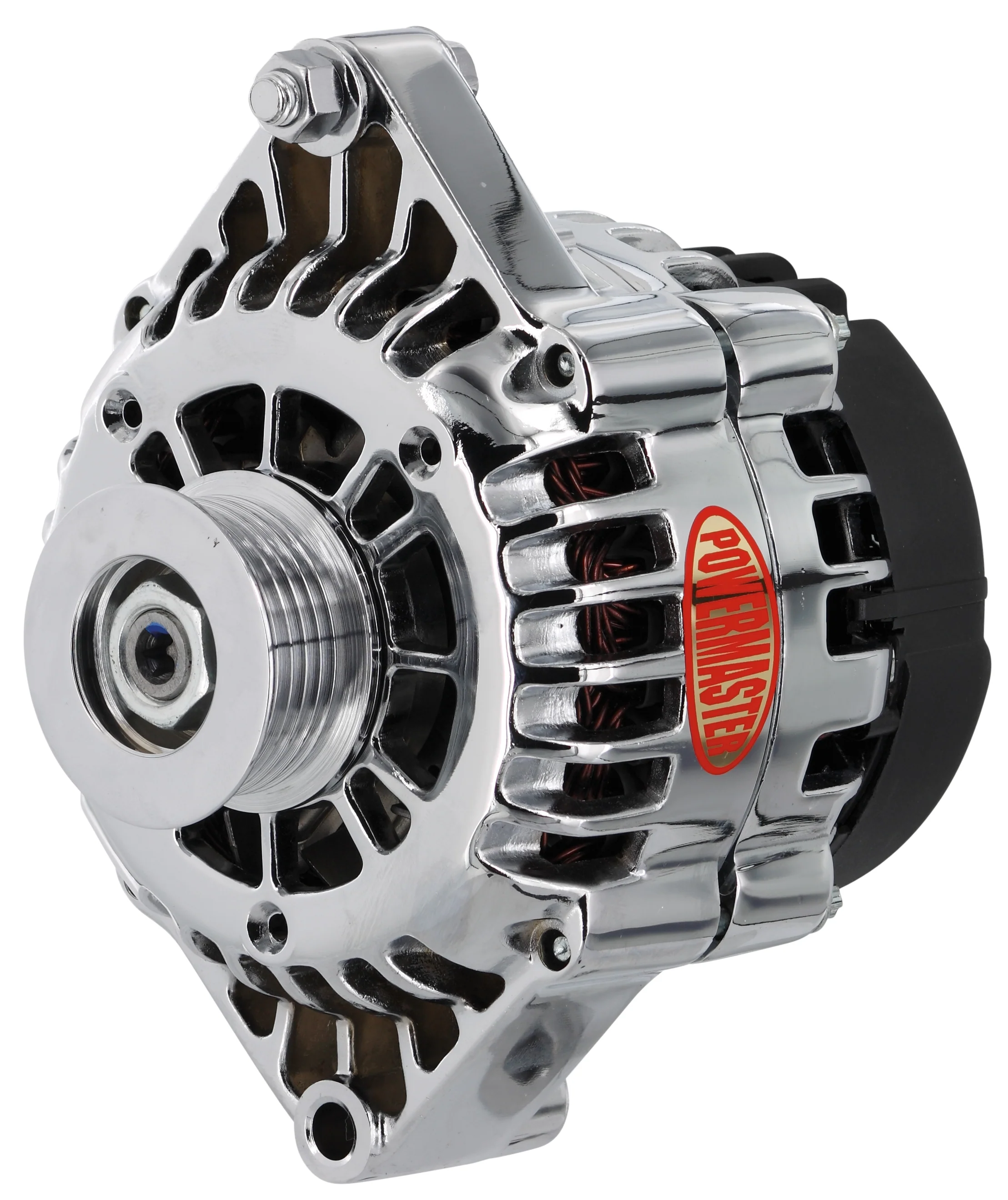 Powermaster 382071 GM CS130D Style Alternator 165 Amp Chrome