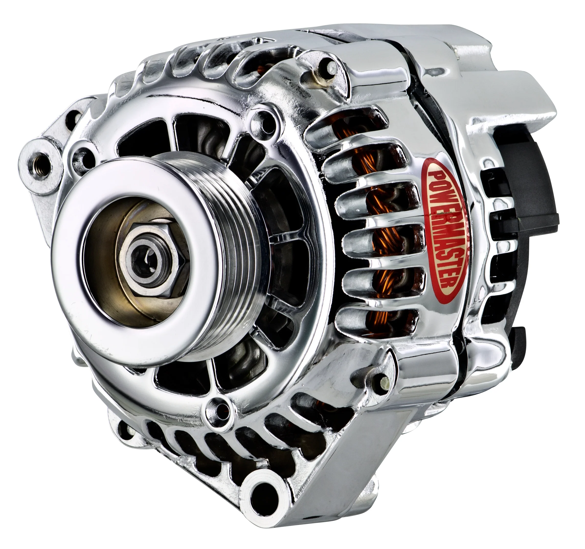 Powermaster 38233 GM CS130D Style Alternator 165 Amp Chrome