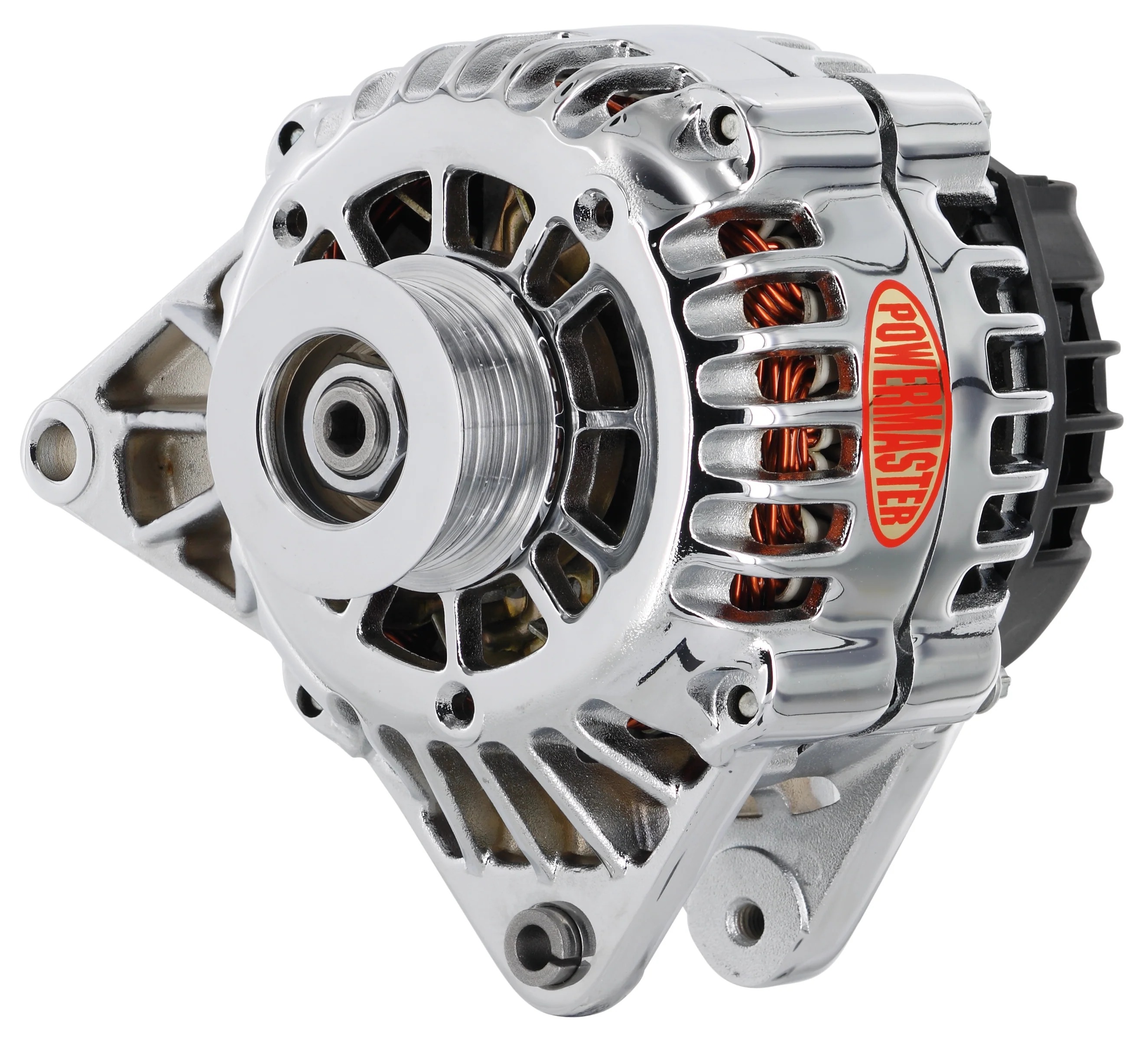 Powermaster 38272 GM CS130D Style Alternator 165 Amp Chrome