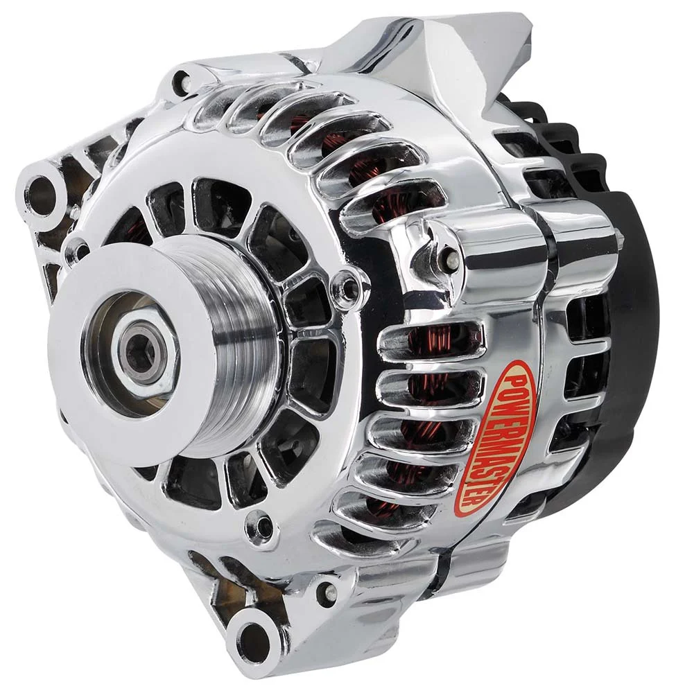 Powermaster 382831 GM CS130D Style Alternator 165 Amp Chrome