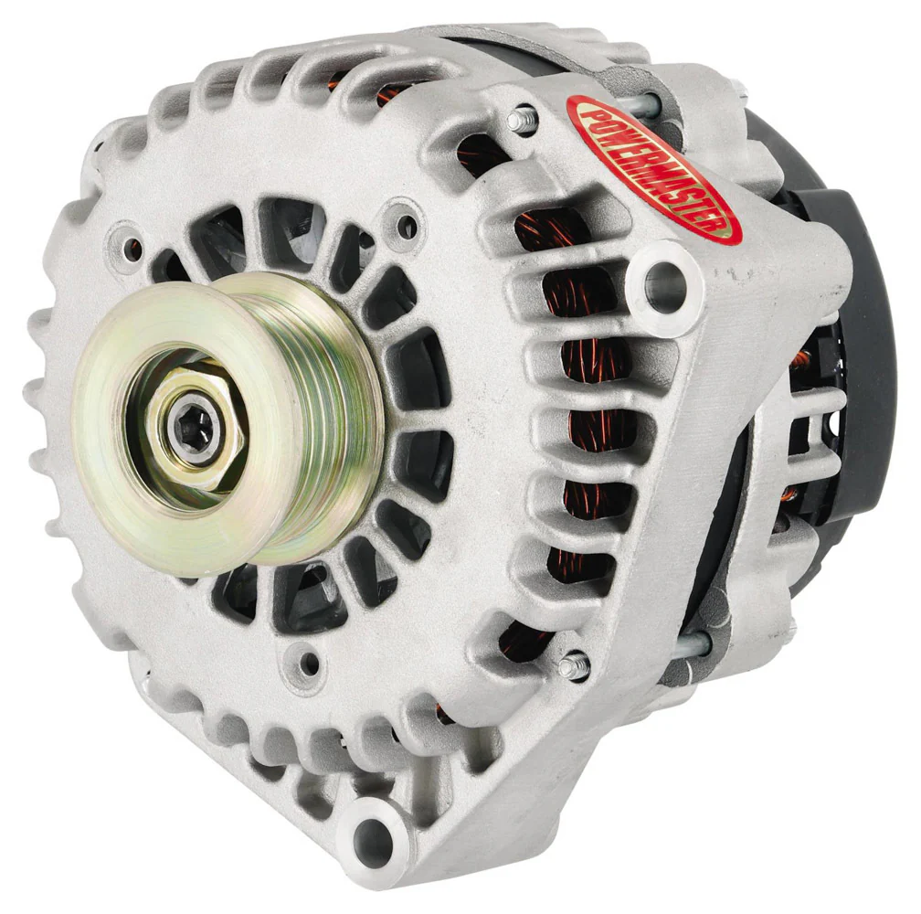 Powermaster 482378 Alternator 220 Amps GM 6-Groove - Natural