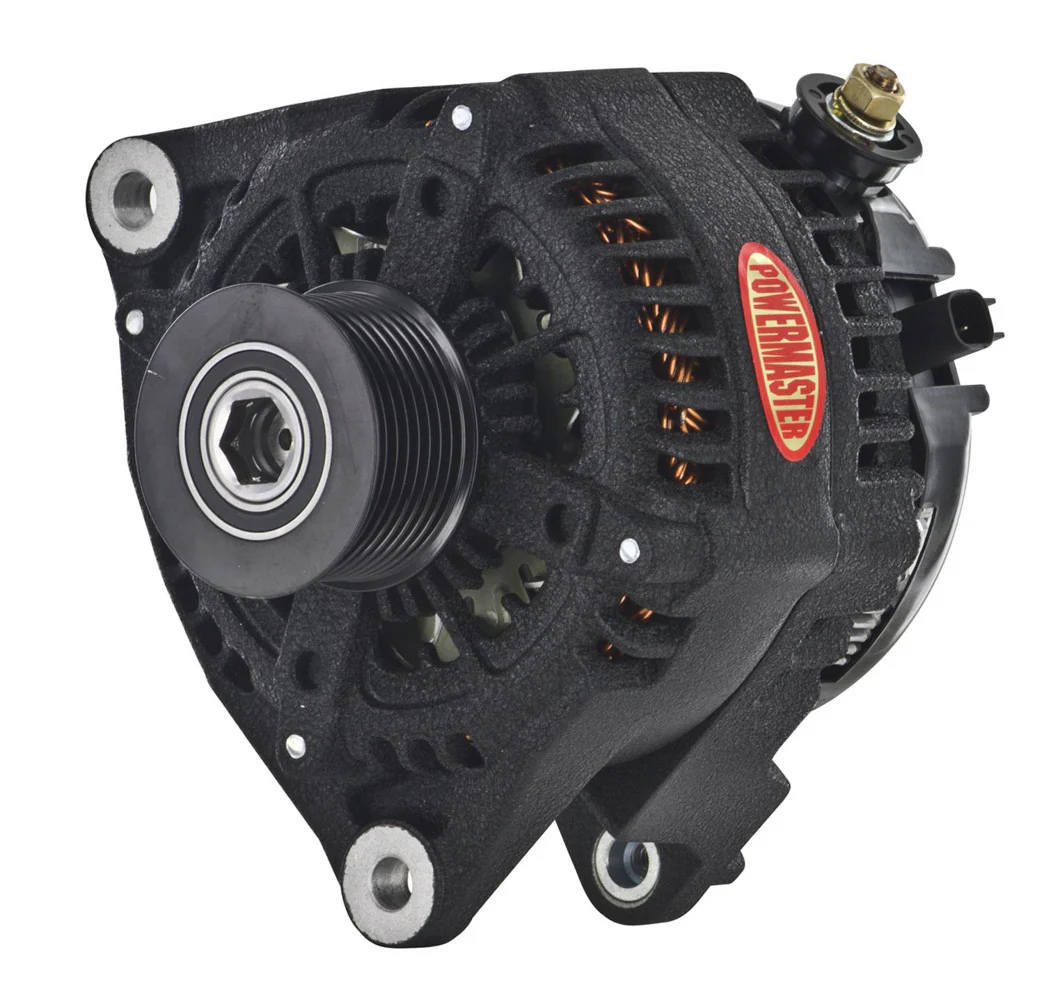 Powermaster 51379W Dodge Diesel 6.7L Cummins Alternator 245 Amps Black