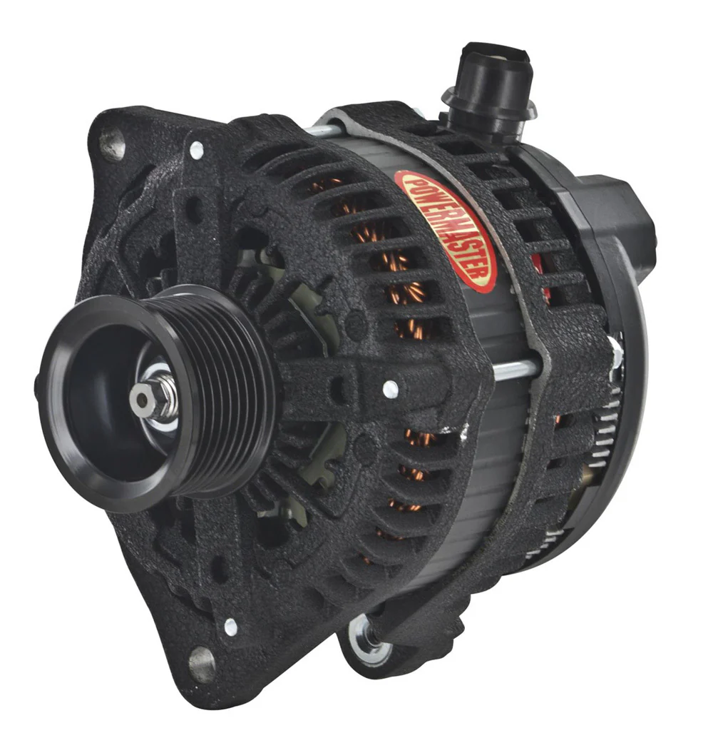 Powermaster 51627W Ford Diesel 6.7L Powerstroke Alternator 245 Amps Black