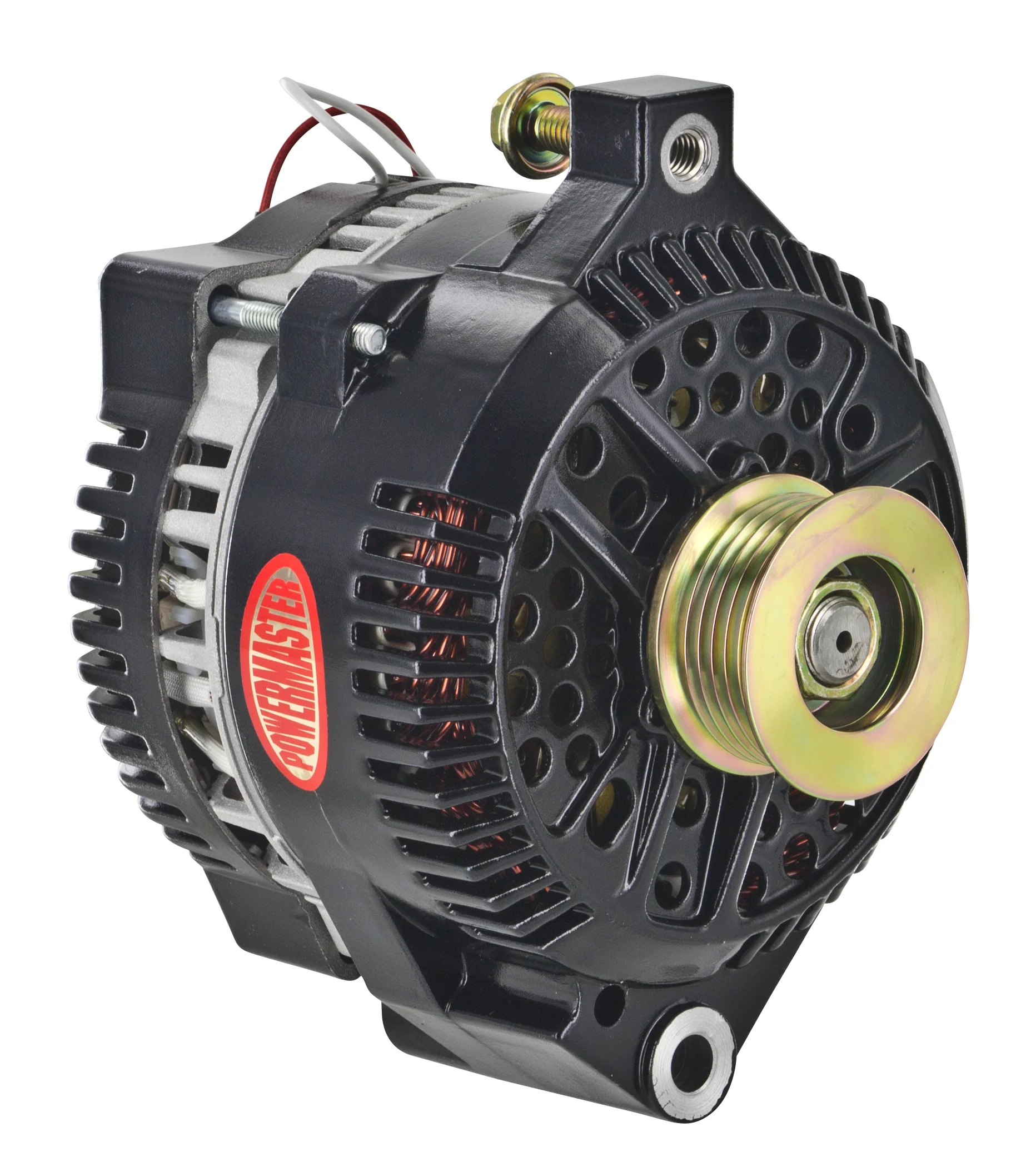 Powermaster 577591 Ford 3G Style Alternator 200 Amp Black