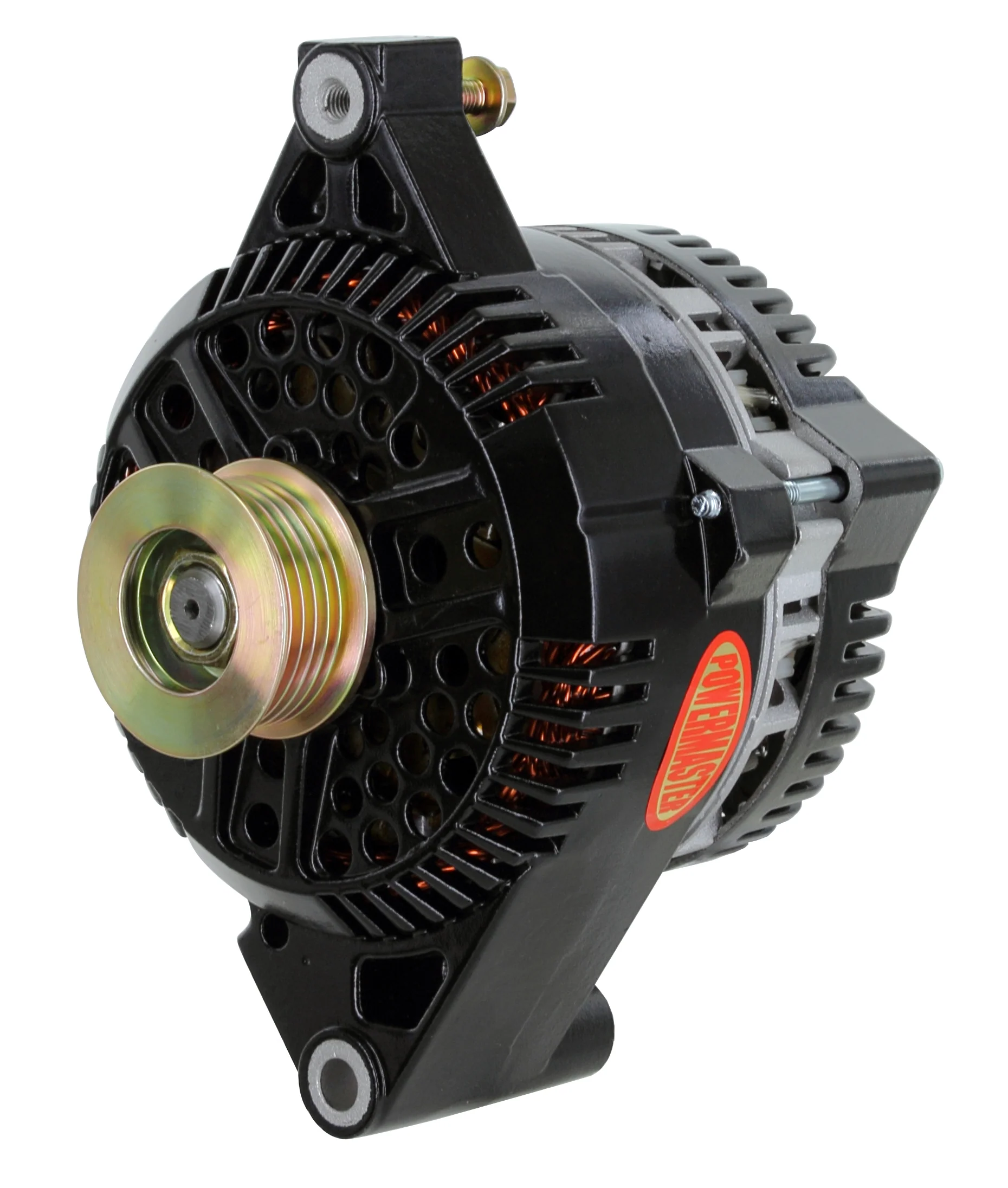 Powermaster 57761 Ford 3G Style Alternator 200 Amp Black