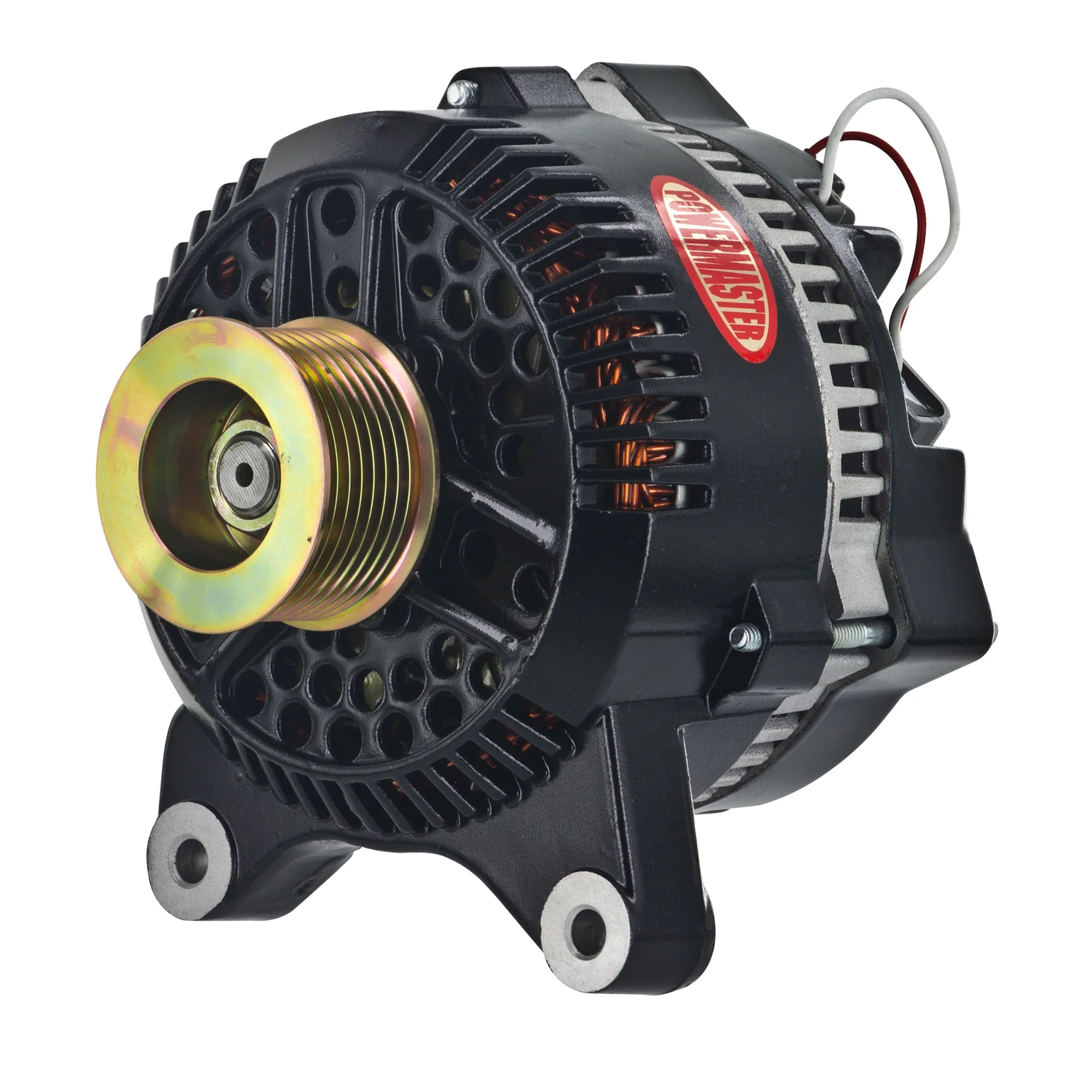 Powermaster 577631 Ford 3G Style Alternator 200 Amp Black