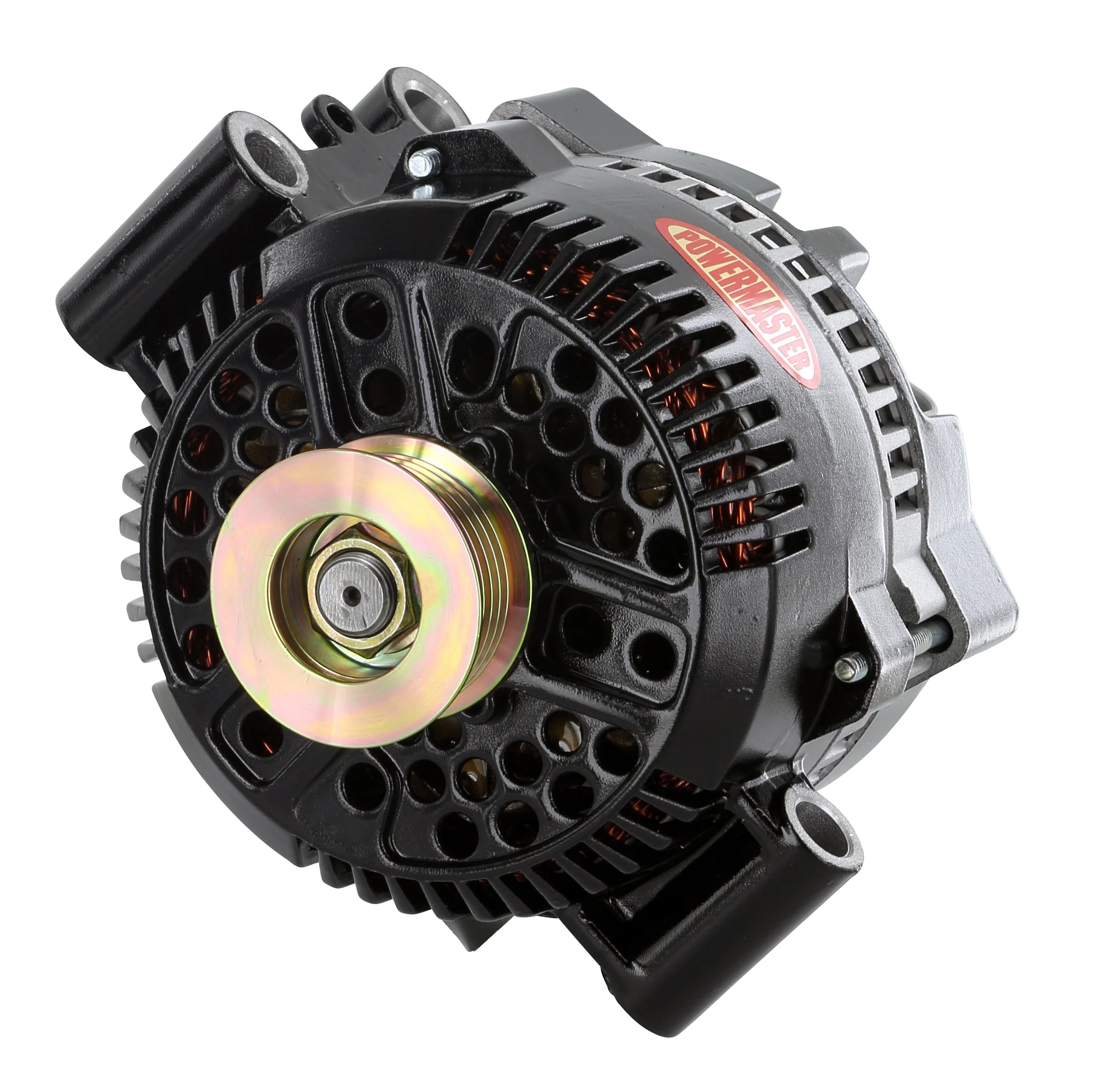 Powermaster 57768 Ford 3G Style Alternator 200 Amp Black