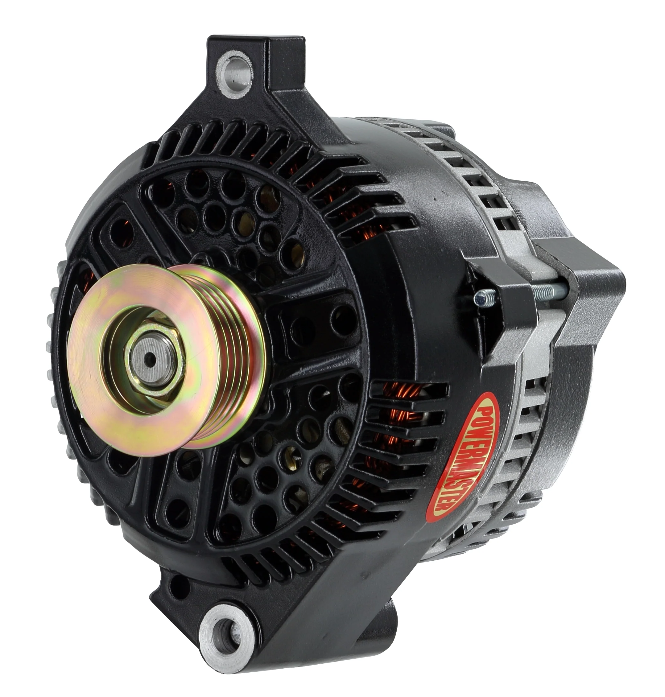 Powermaster 57771 Ford 3G Style Alternator 200 Amp Black