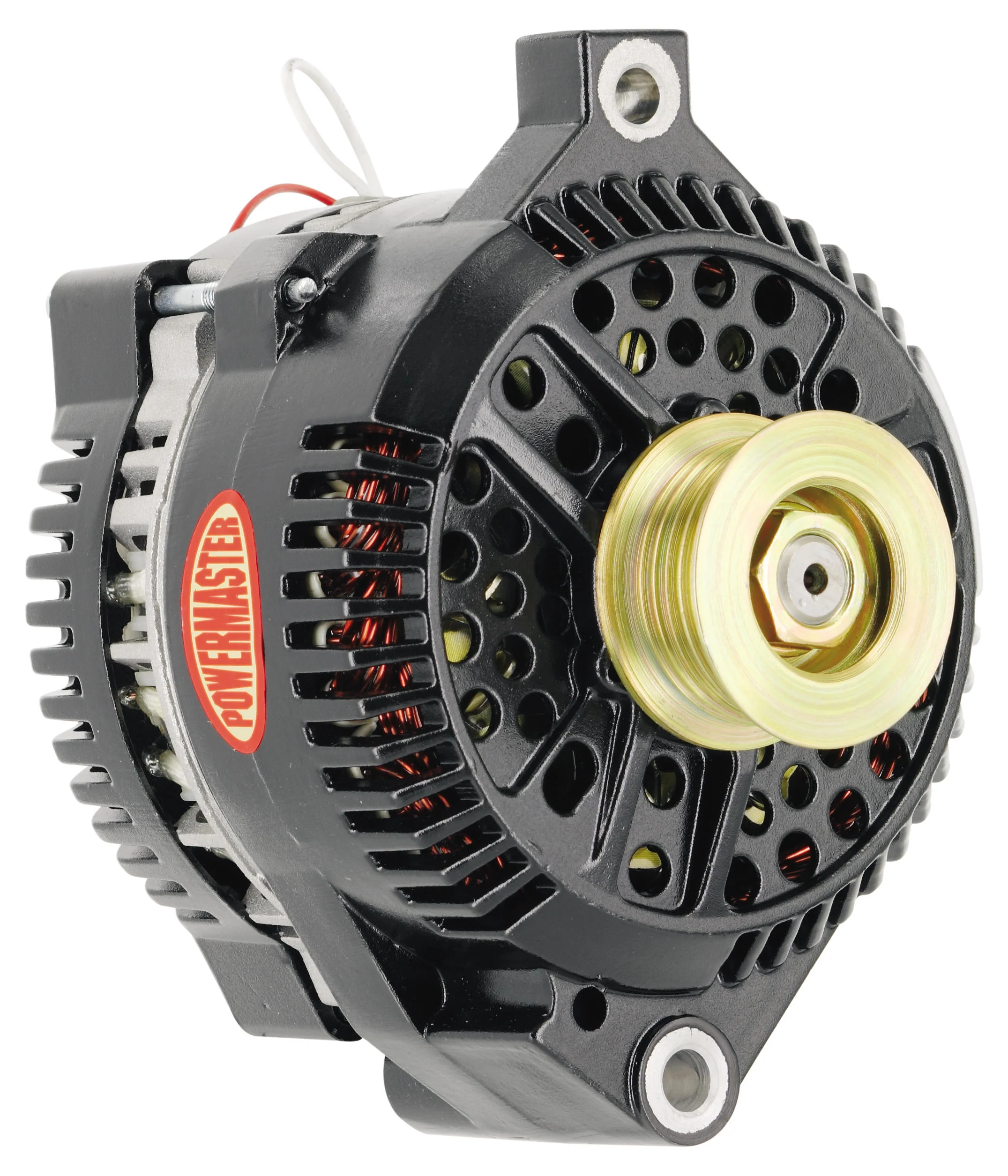 Powermaster 577711 Ford 3G Style Alternator 200 Amp Black