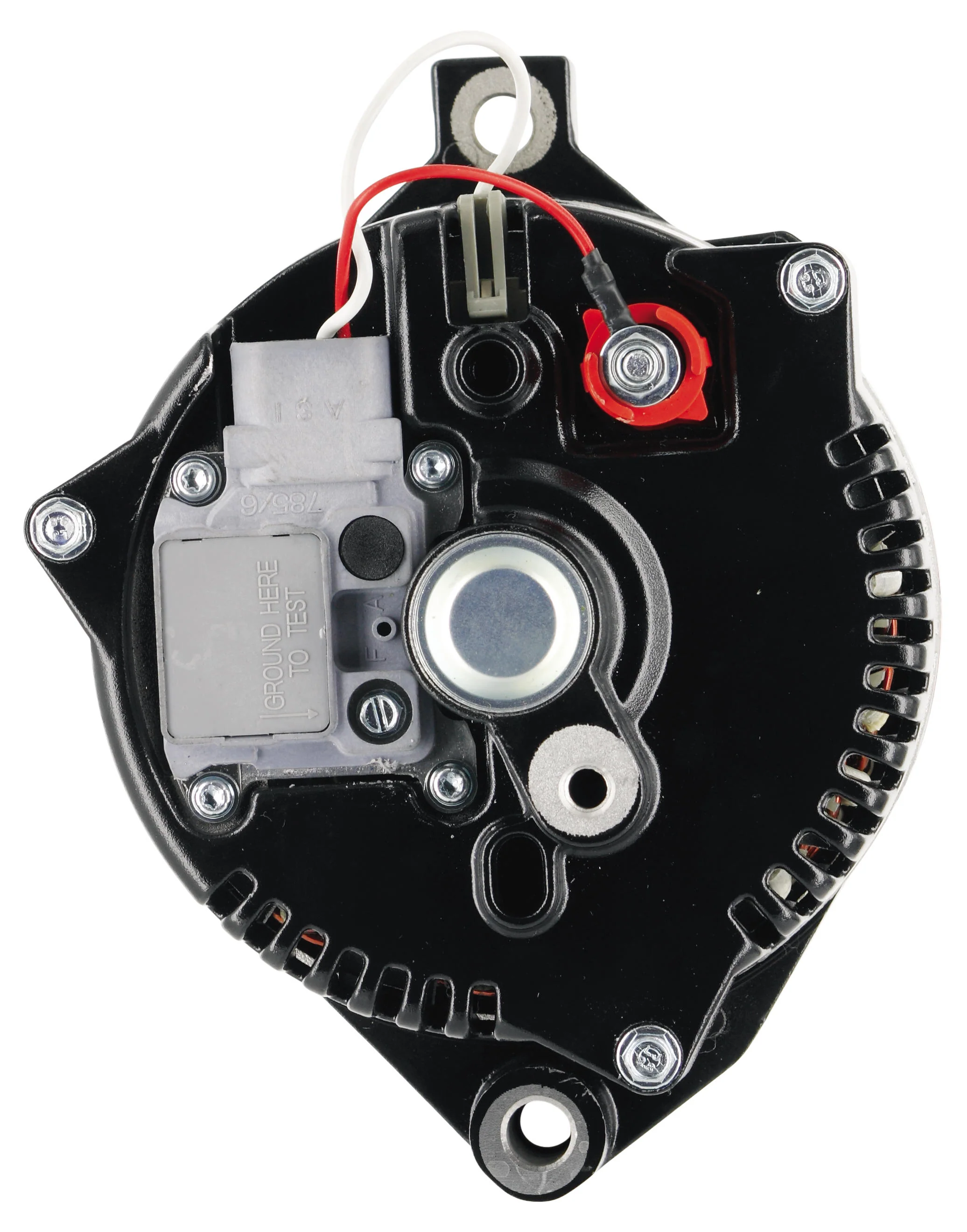 Powermaster 577711 Ford 3G Style Alternator 200 Amp Black - Image 2