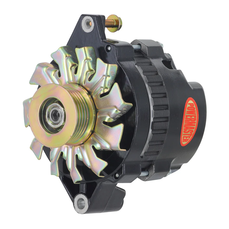 Powermaster 578026 GM CS130 Style Alternator 140 Amp Black