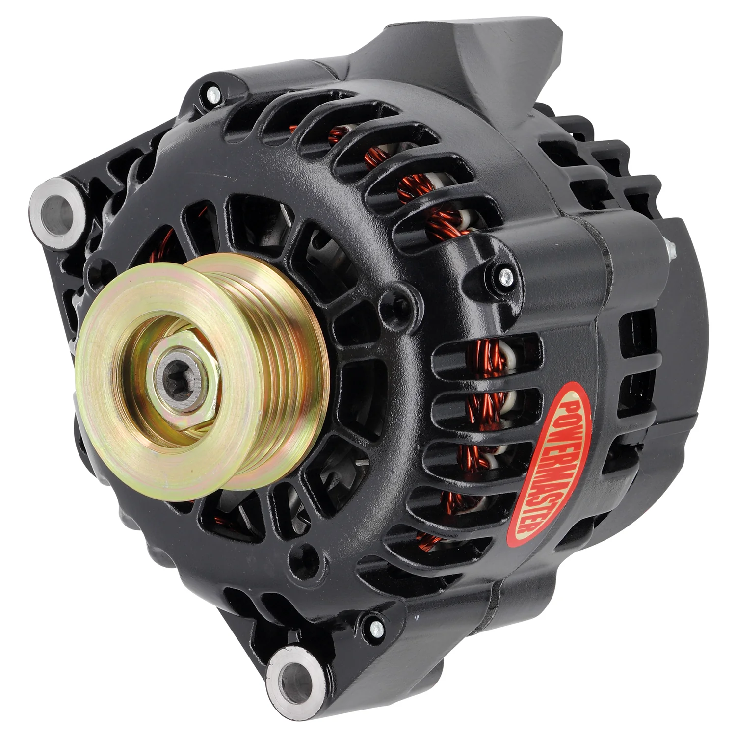 Powermaster 58206 GM CS130D Style Alternator 165 Amp Black