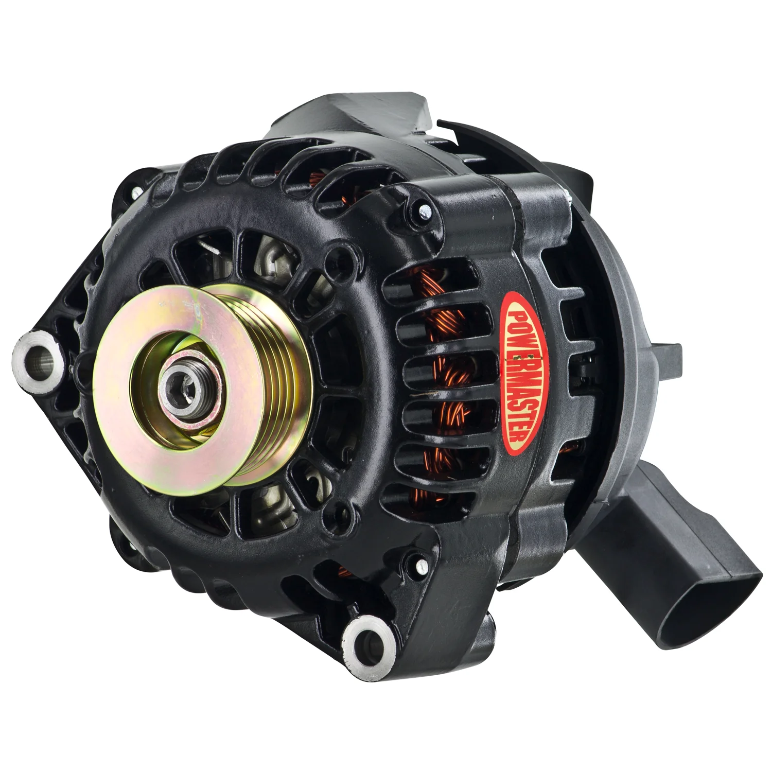 Powermaster 58242 GM CS130D Style Alternator 165 Amp Black