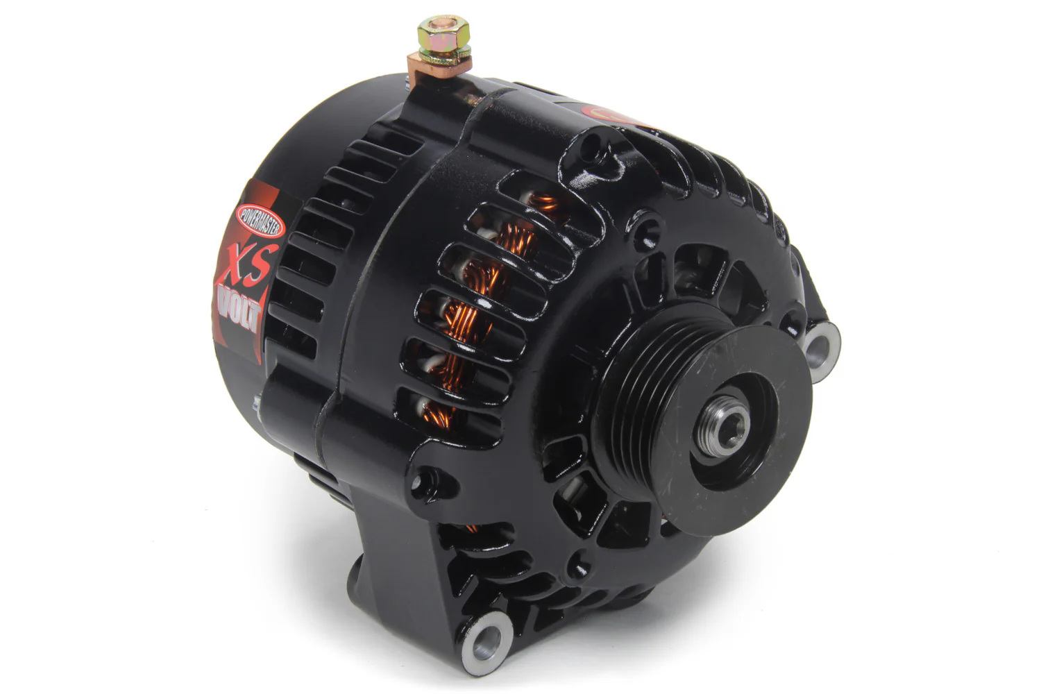 Powermaster 582478 Alternator 165 Amps GM 6-Groove - Black