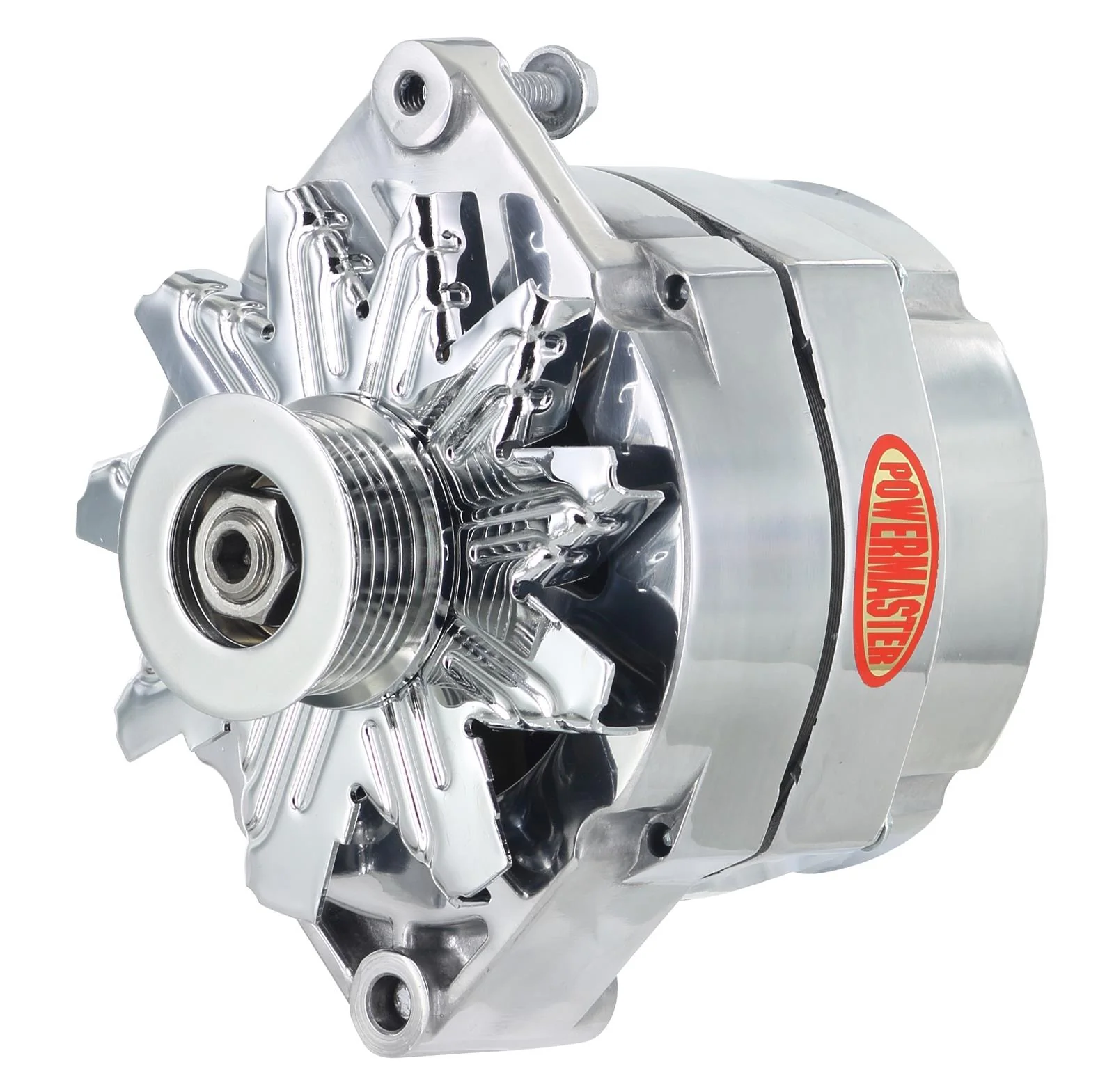Powermaster 67293-114 Jeep Upgrade Alternator 150 Amp Polished