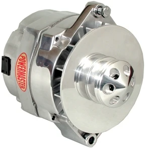 Powermaster 67294 Polished Delco 150amp Alternator 1 Wire