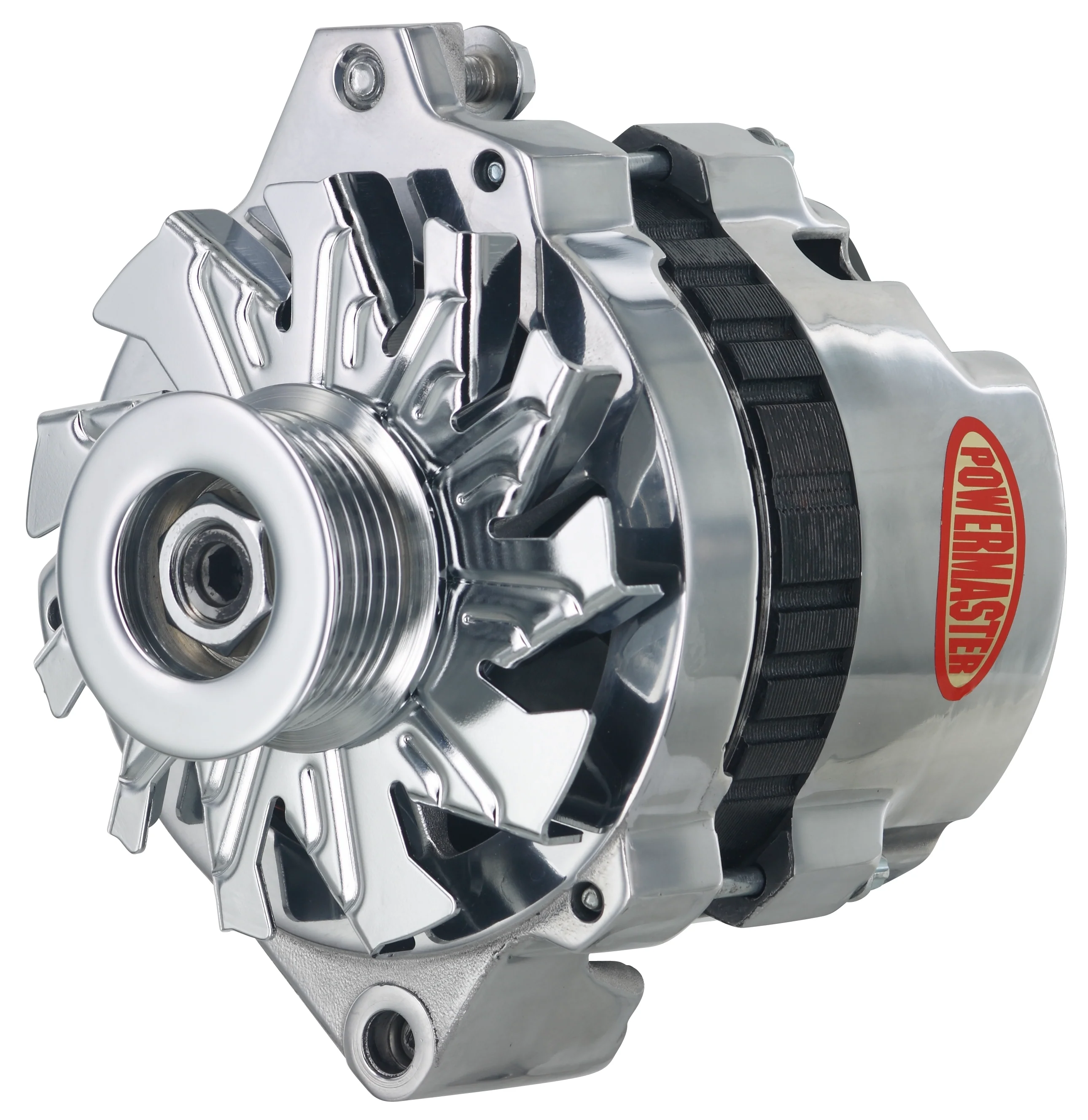 Powermaster 67401 GM CS130 Style Alternator 140 Amp Polished