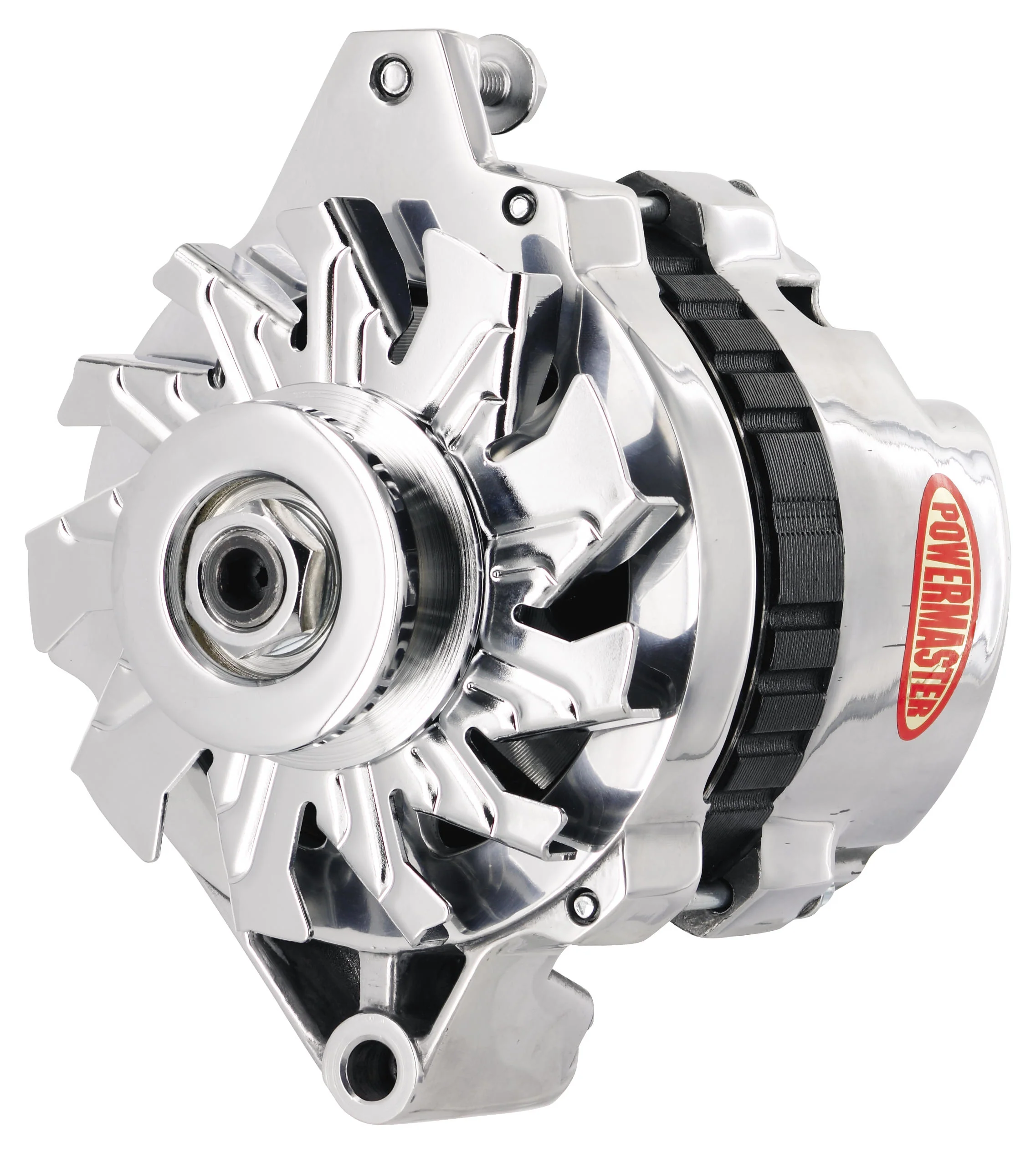 Powermaster 674021 GM CS130 Style Alternator 140 Amp Polished