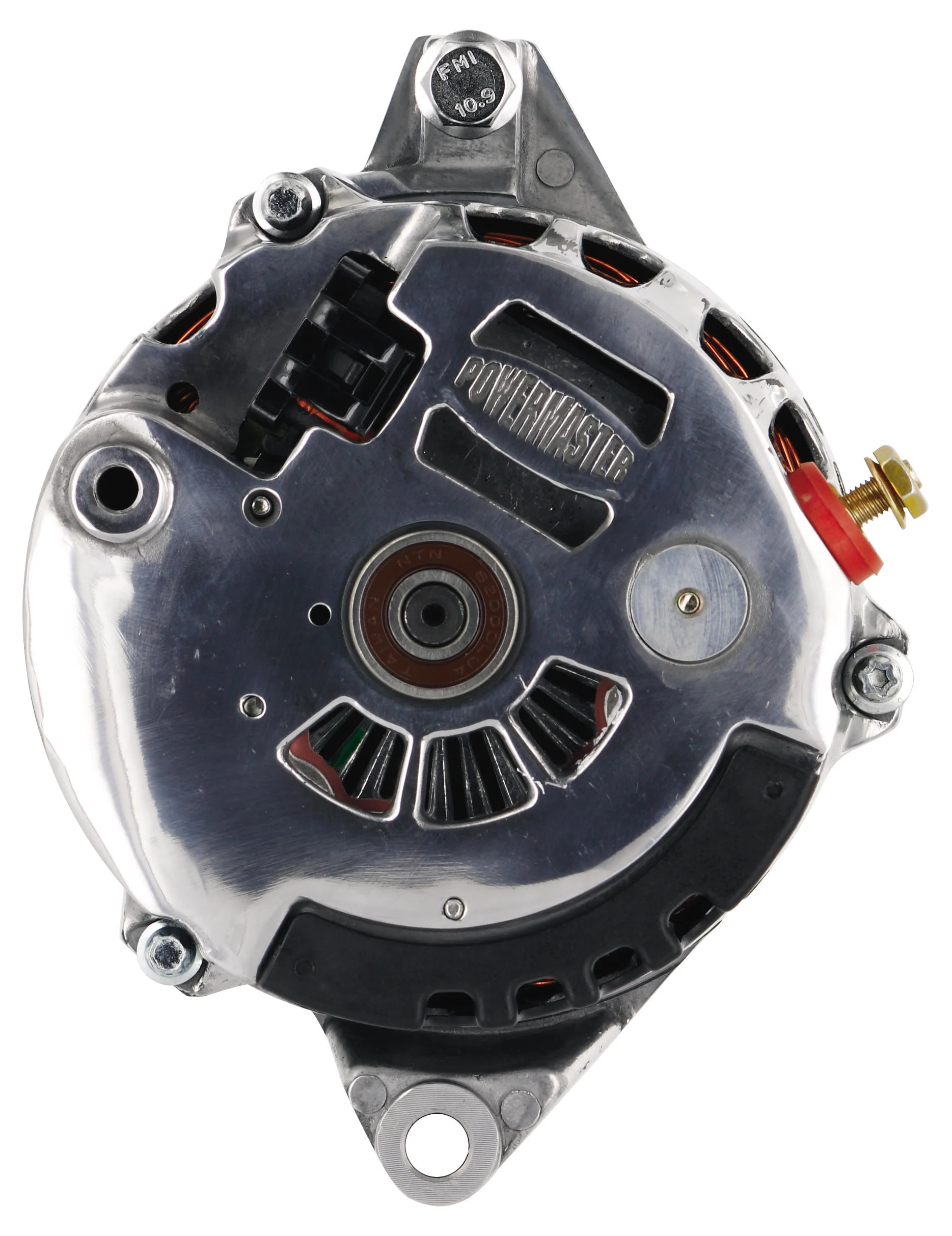 Powermaster 674021 GM CS130 Style Alternator 140 Amp Polished - Image 3