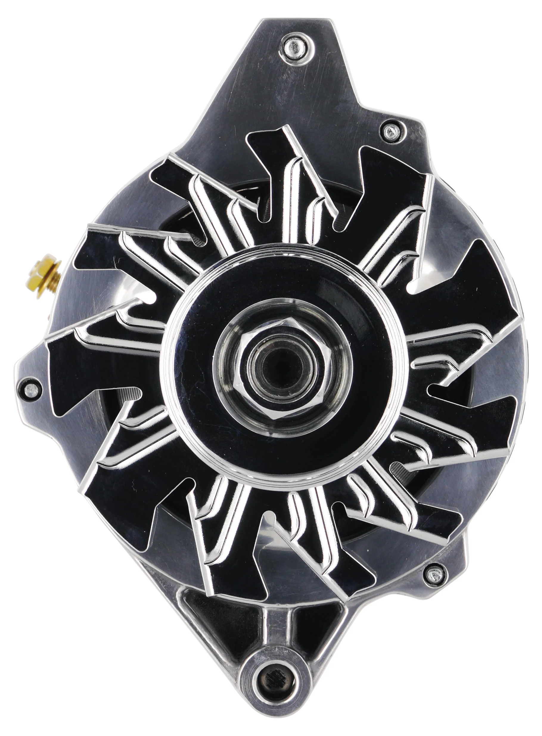 Powermaster 674021 GM CS130 Style Alternator 140 Amp Polished - Image 4