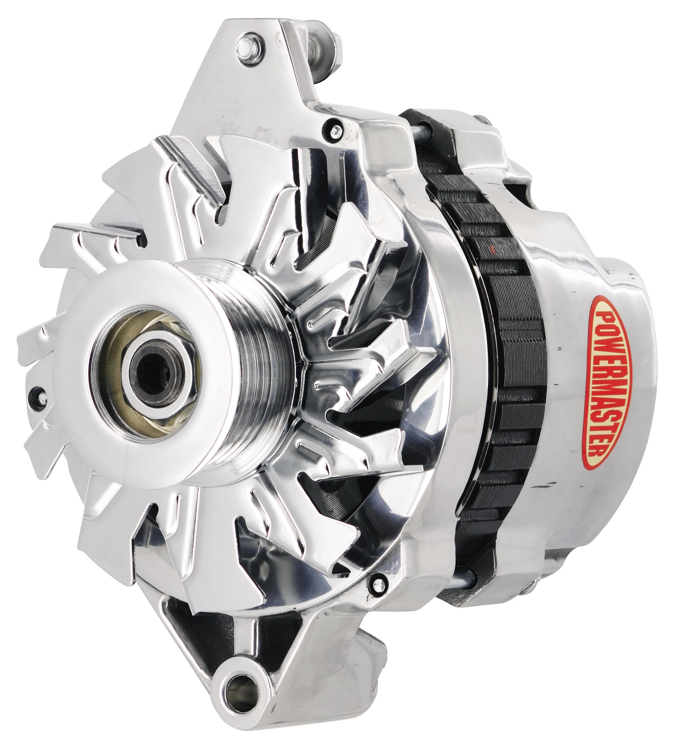 Powermaster 67802 GM CS130 Style Alternator 140 Amp Polished