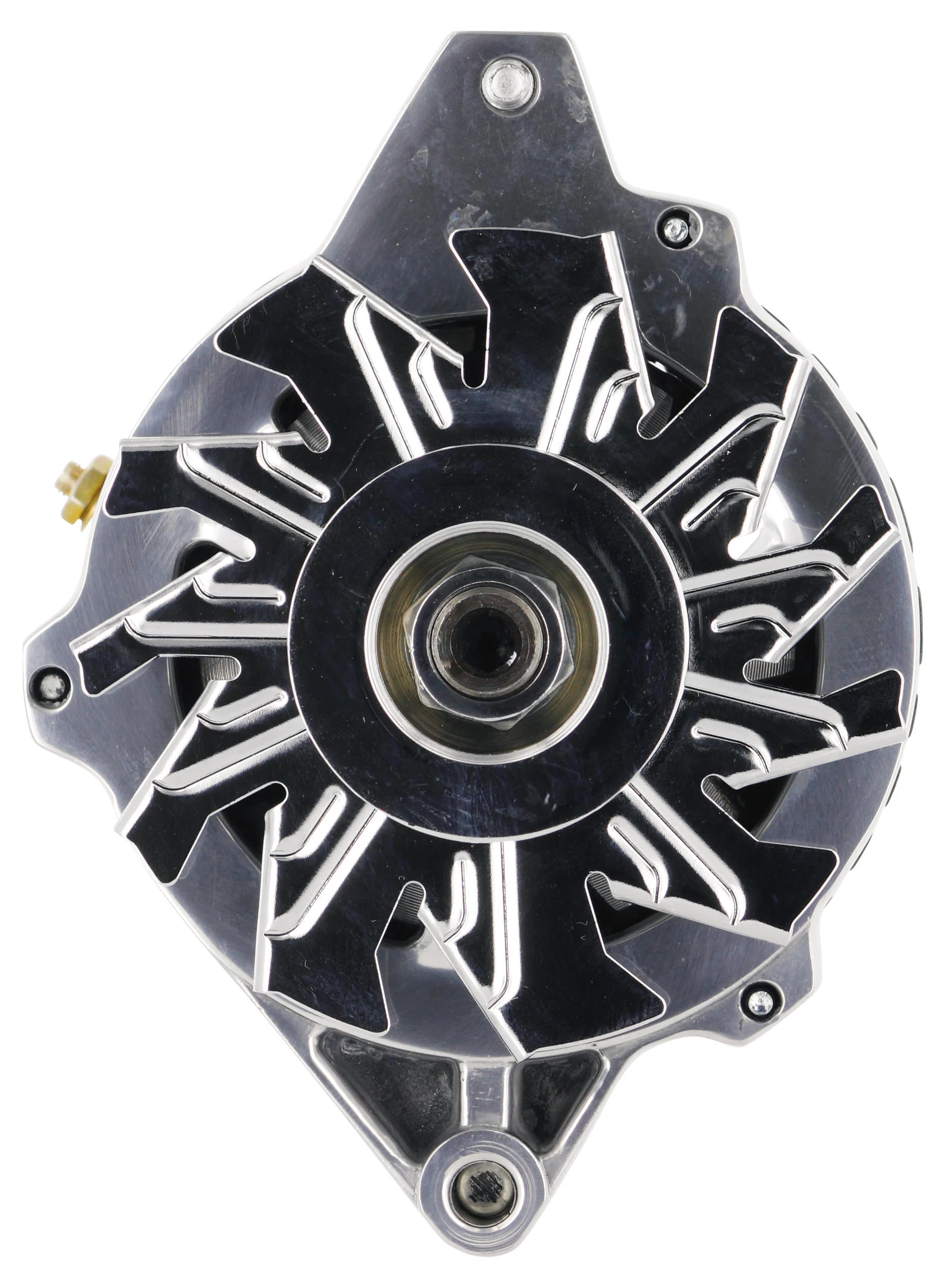 Powermaster 67802 GM CS130 Style Alternator 140 Amp Polished - Image 4