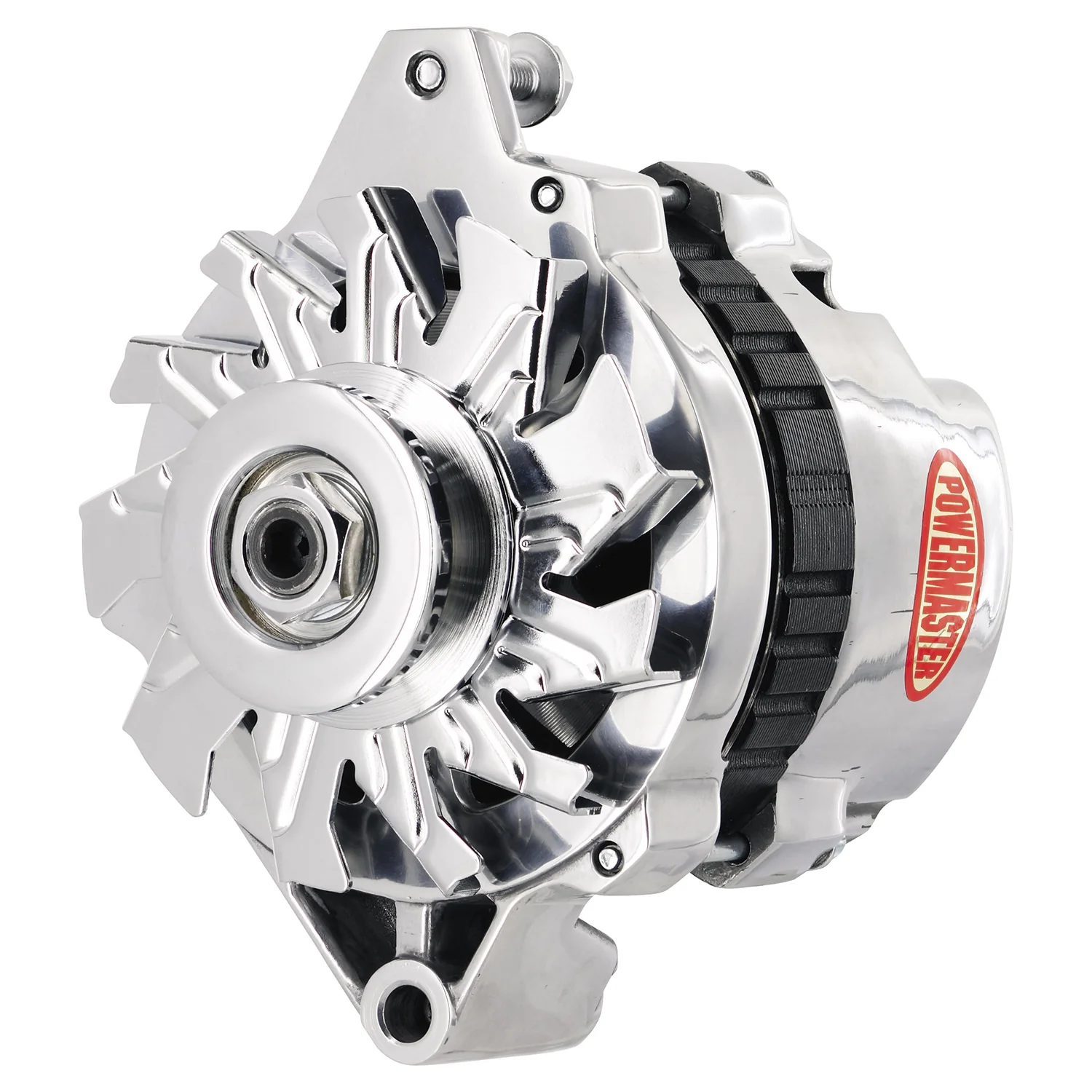 Powermaster 678021 GM CS130 Style Alternator 140 Amp Polished