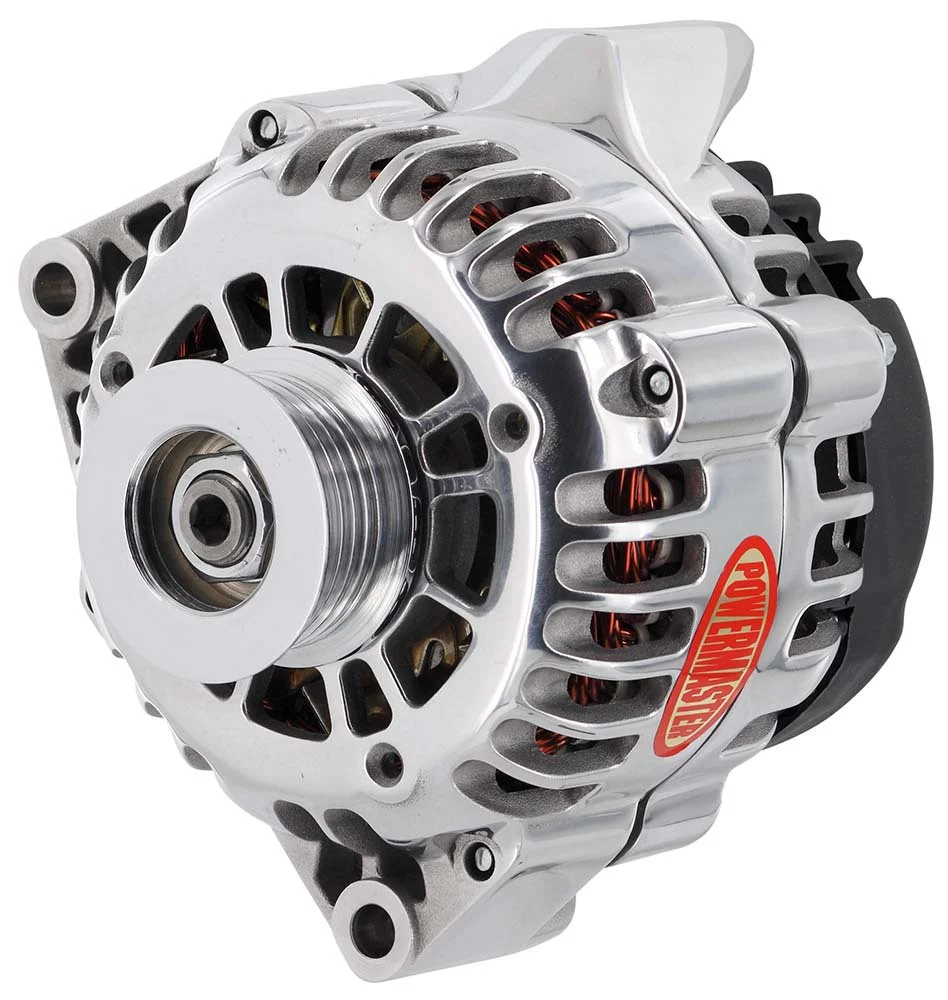 Powermaster 68206 GM CS130D Style Alternator 165 Amp Polished
