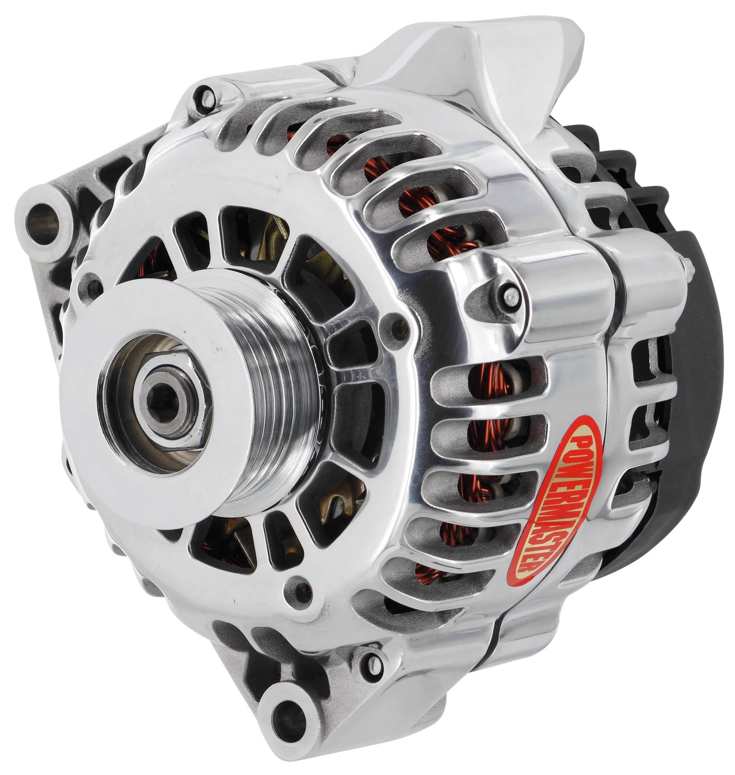 Powermaster 68231 GM CS130D Style Alternator 165 Amp Polished