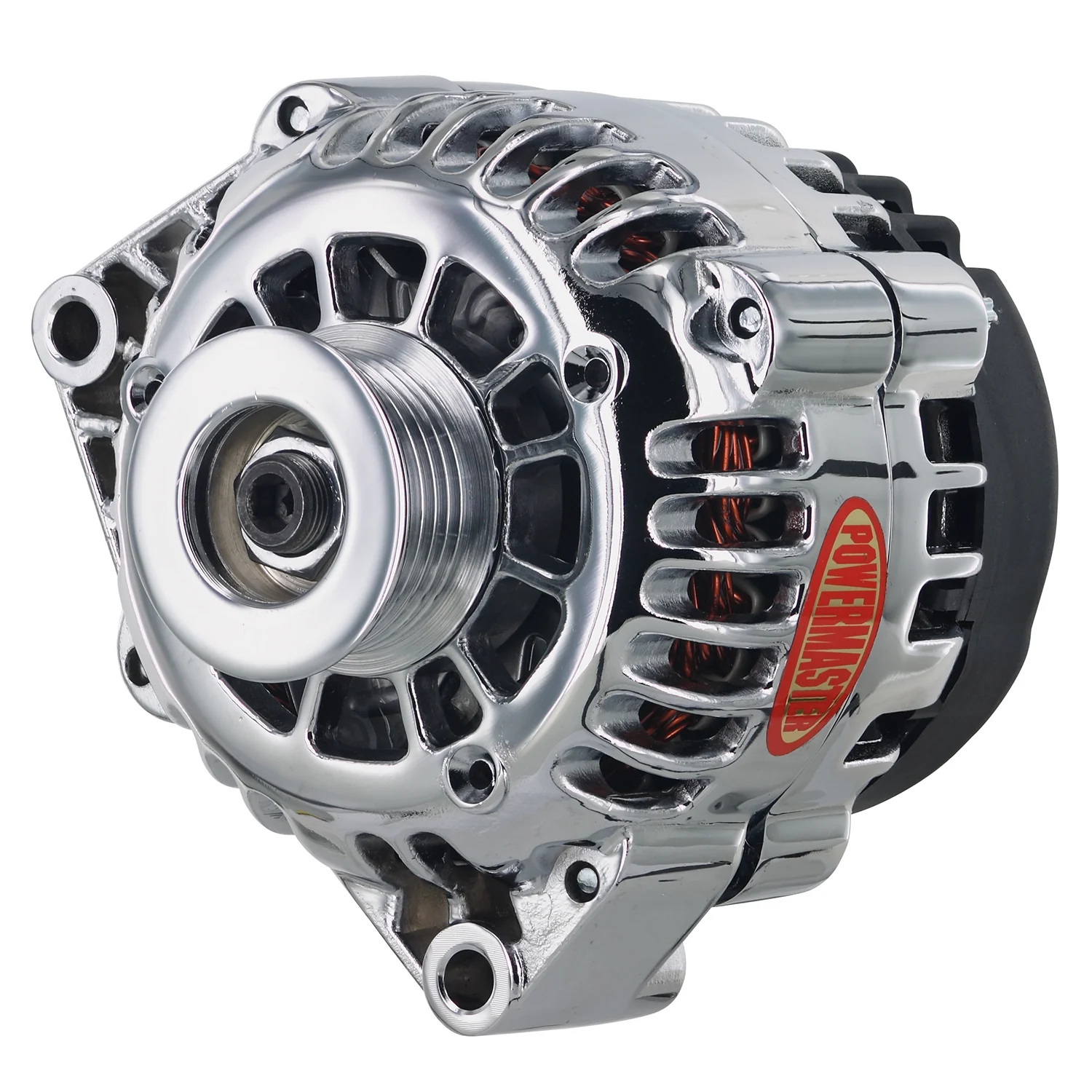 Powermaster 68283 GM CS130D Style Alternator 165 Amp Polished