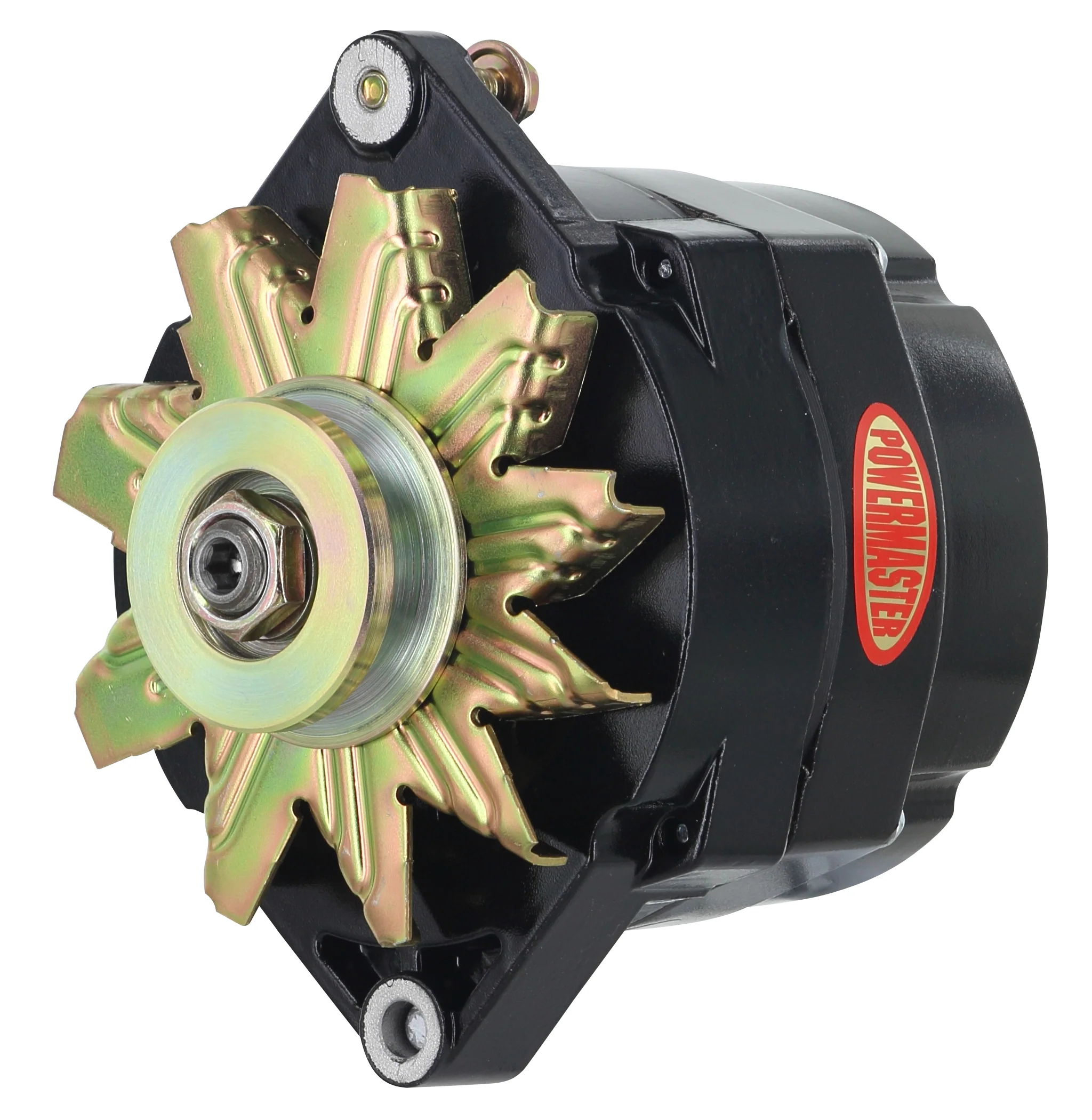 Powermaster 8-56101 Jeep Upgrade Alternator 100 Amp Black