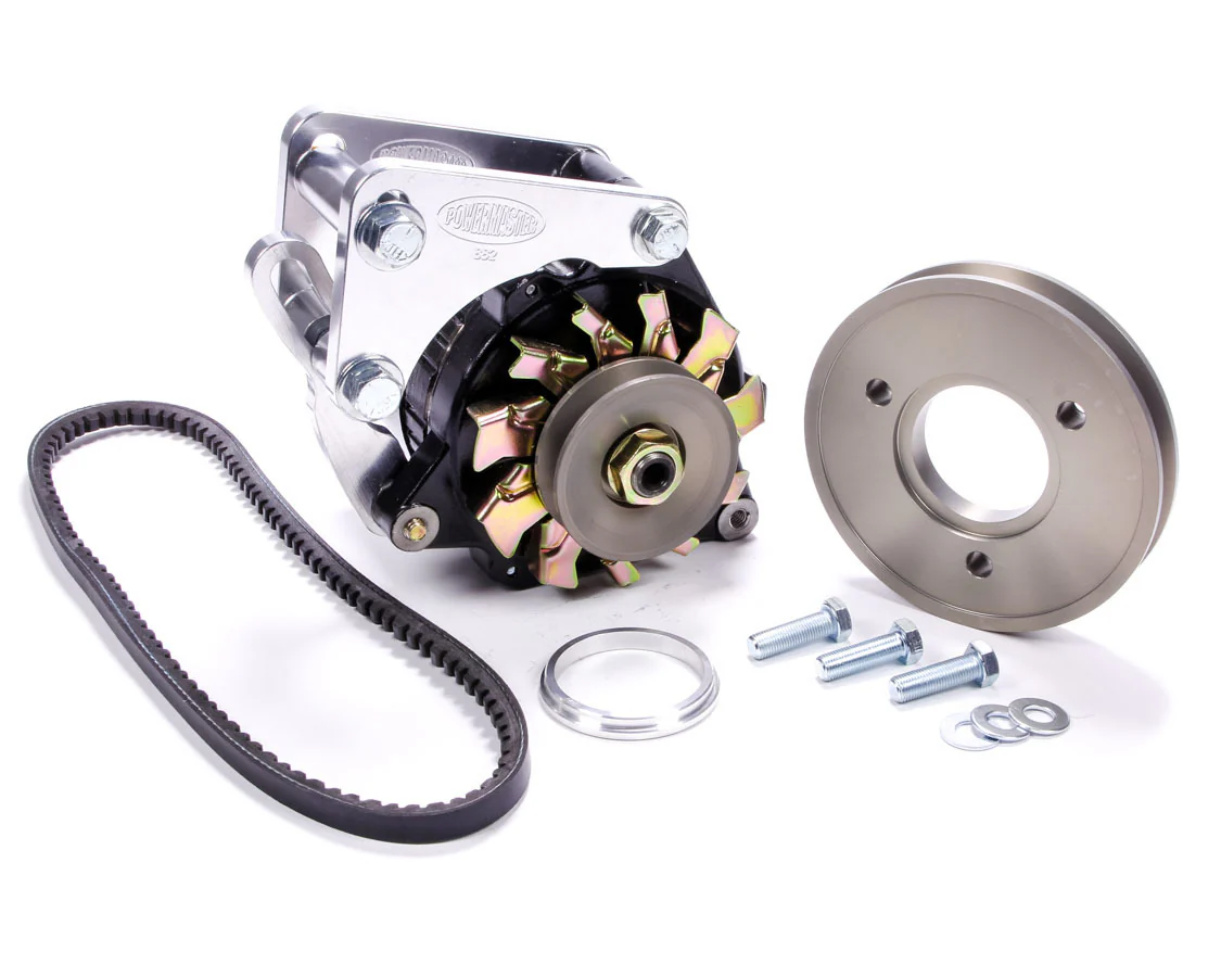 Powermaster 8-882 BBC Snug Mount 100 Amp Alternator Kit