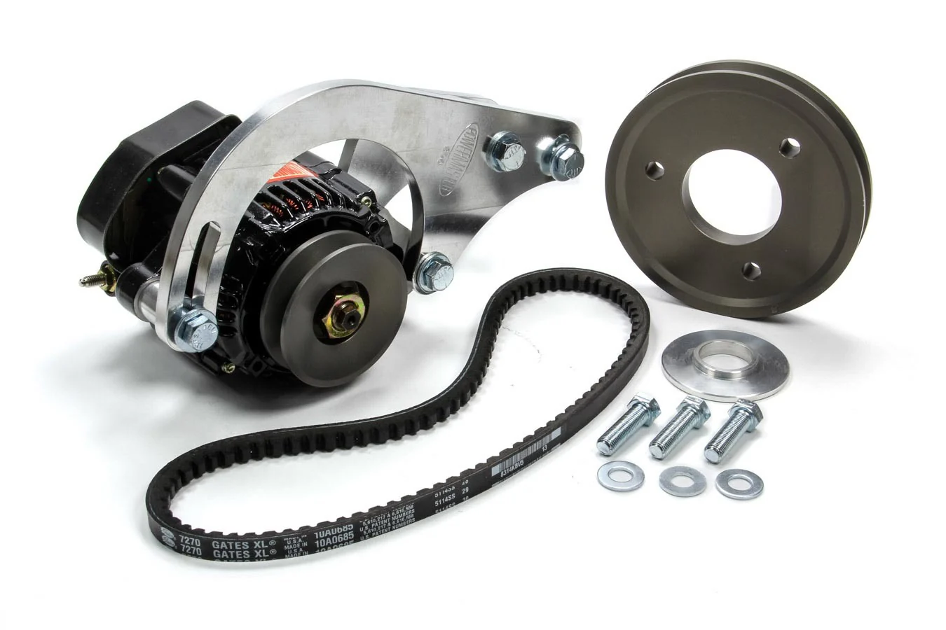 Powermaster 8-896 SBC Low Mount Alt. Kit w/8162