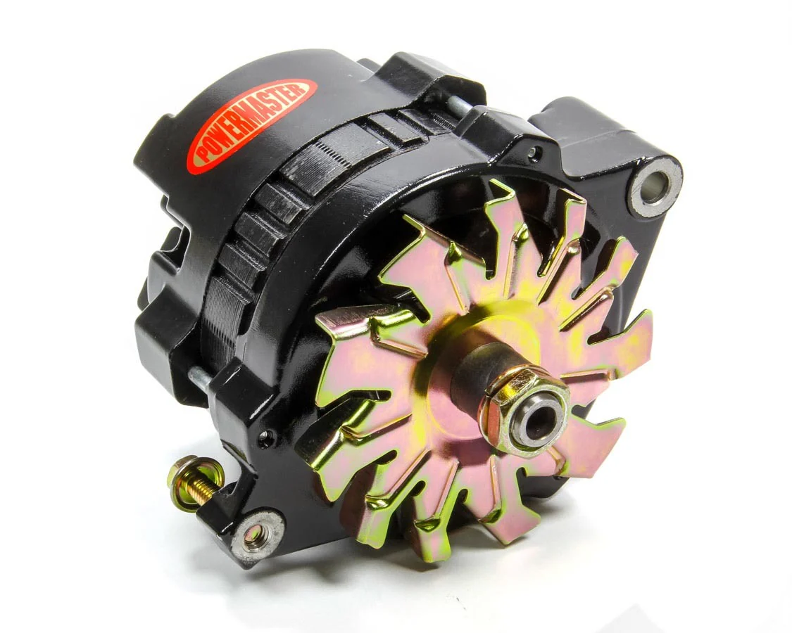 Powermaster 8068 Mini 100amp Race Alt. Black
