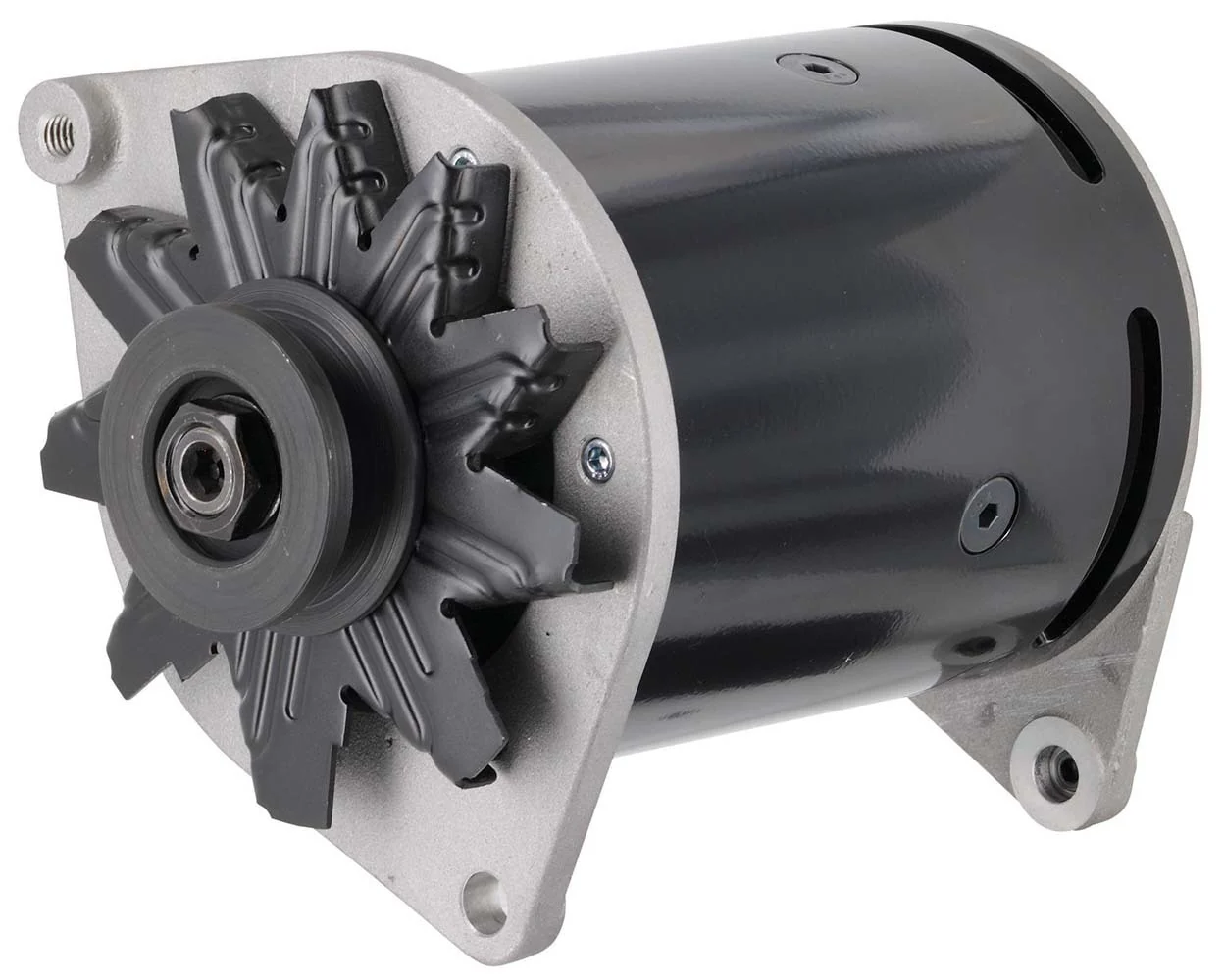 Powermaster 82101 Power Generator Ford 90 Amps Swing Mount Black